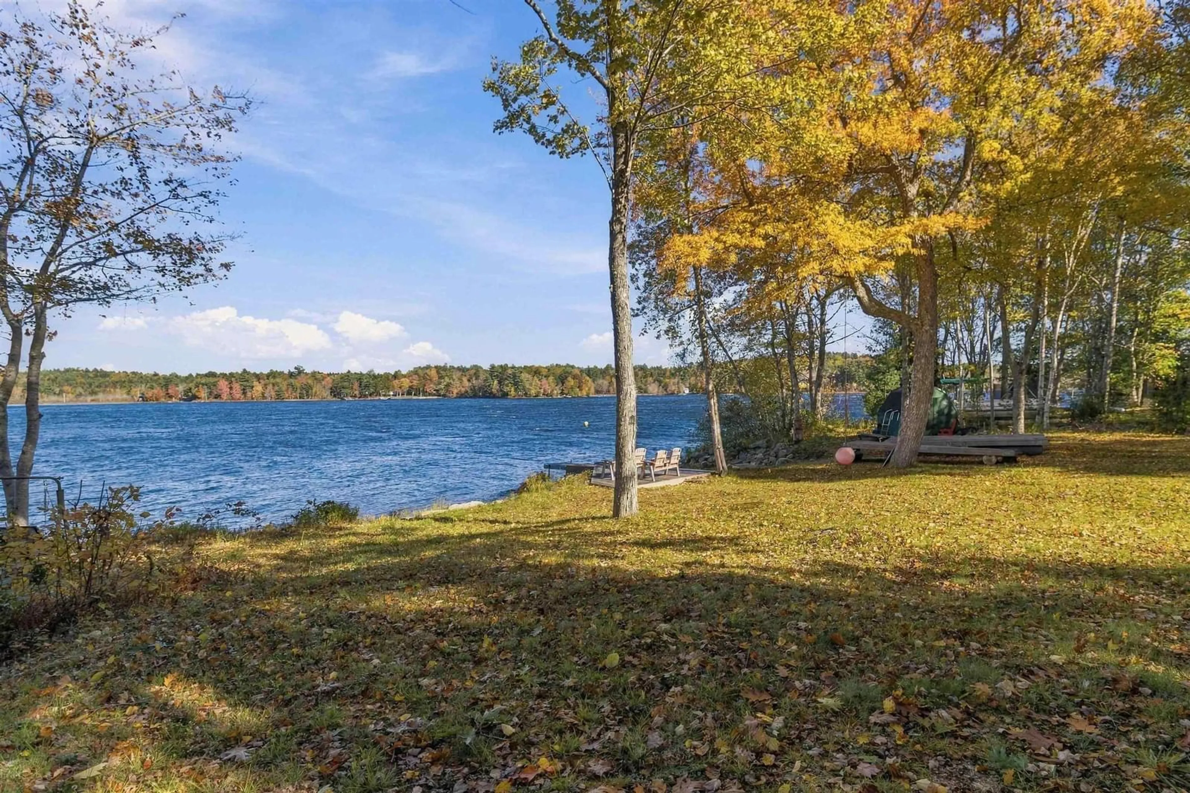 Patio, water/lake/river/ocean view for 54 Molega Lake Park Rd, Molega Lake Nova Scotia B4V 2T8