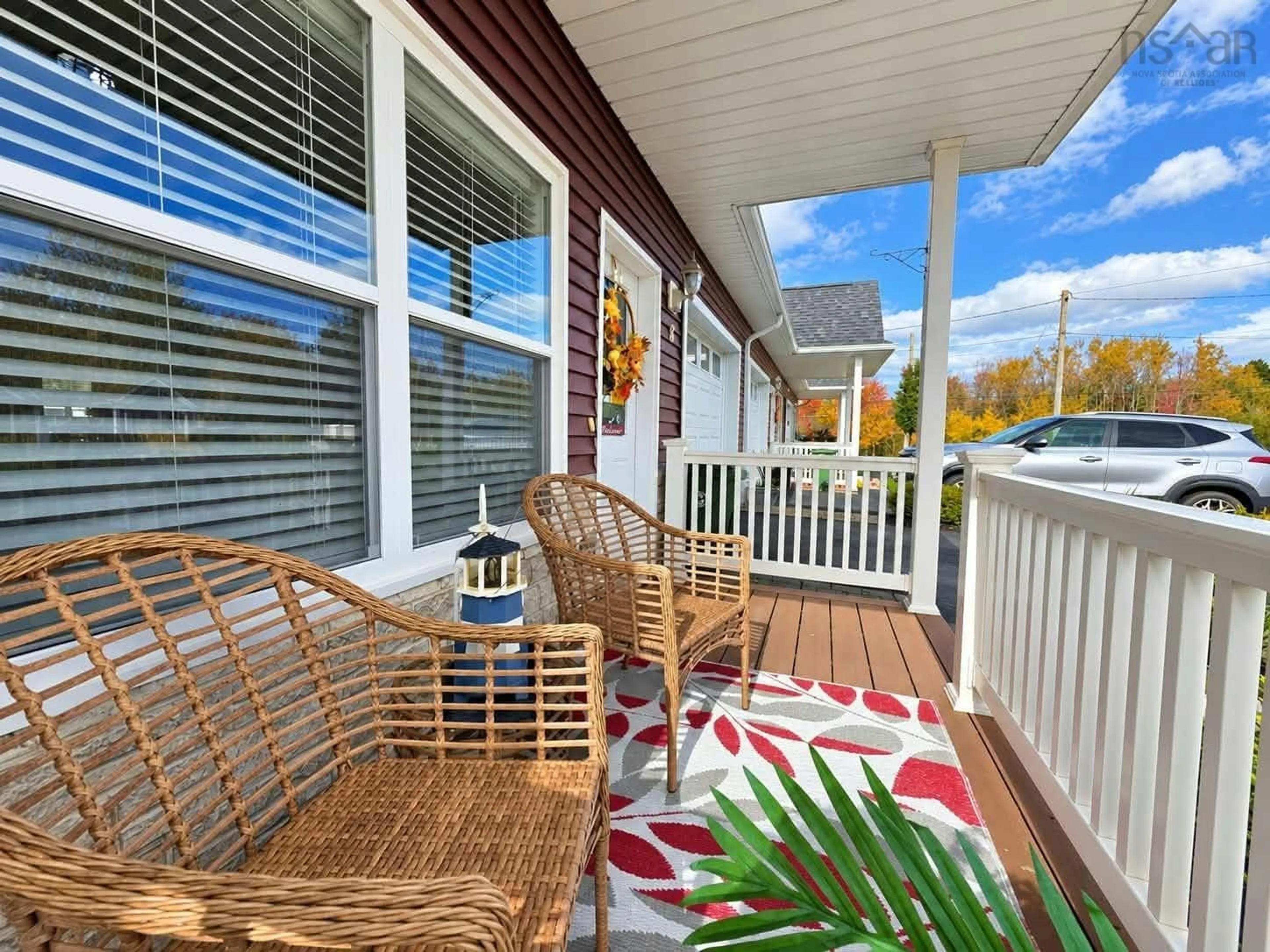 Patio, water/lake/river/ocean view for 8 Covington Pl, Bible Hill Nova Scotia B2N 0J8