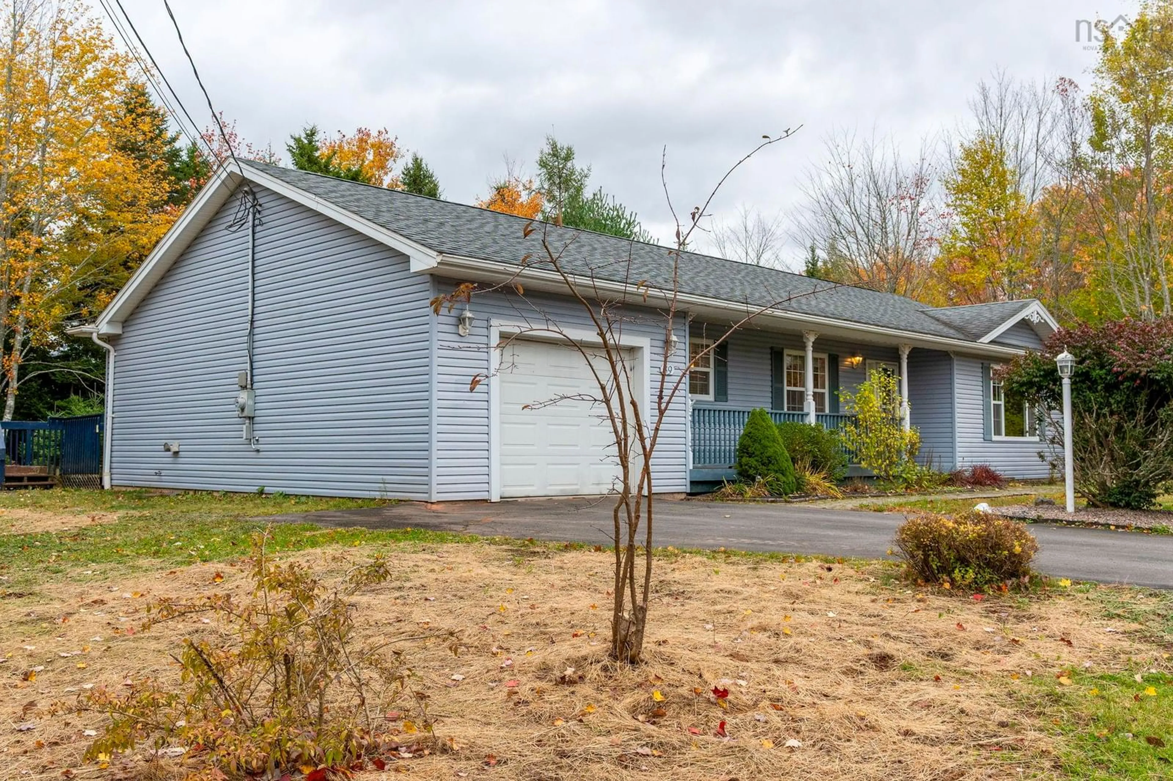Home with vinyl exterior material, street for 39 Homestead Dr, Valley Nova Scotia B6L 3S1