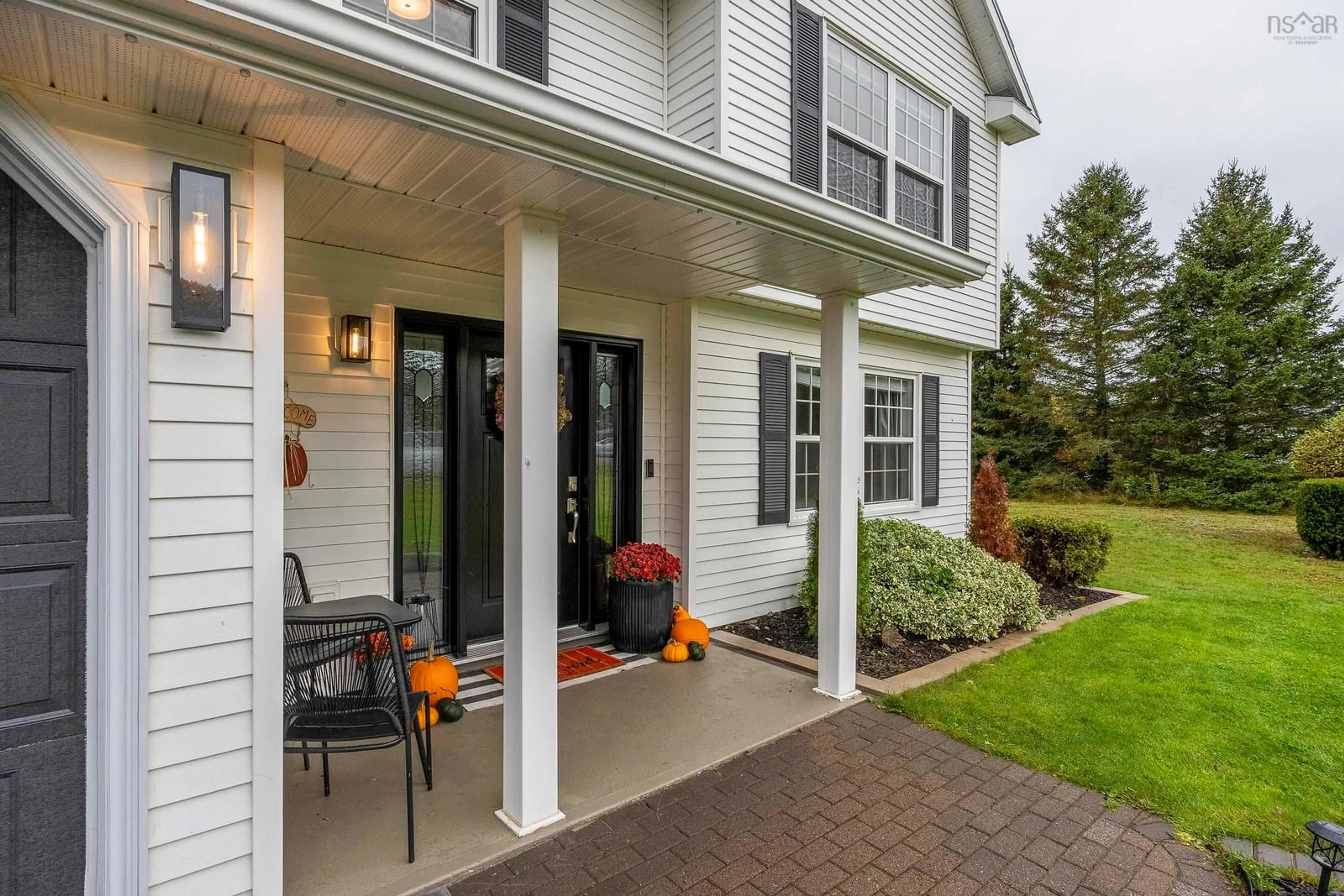 Home with vinyl exterior material, street for 55 Dahlgren Cres, North Kingston Nova Scotia B0P 1R0
