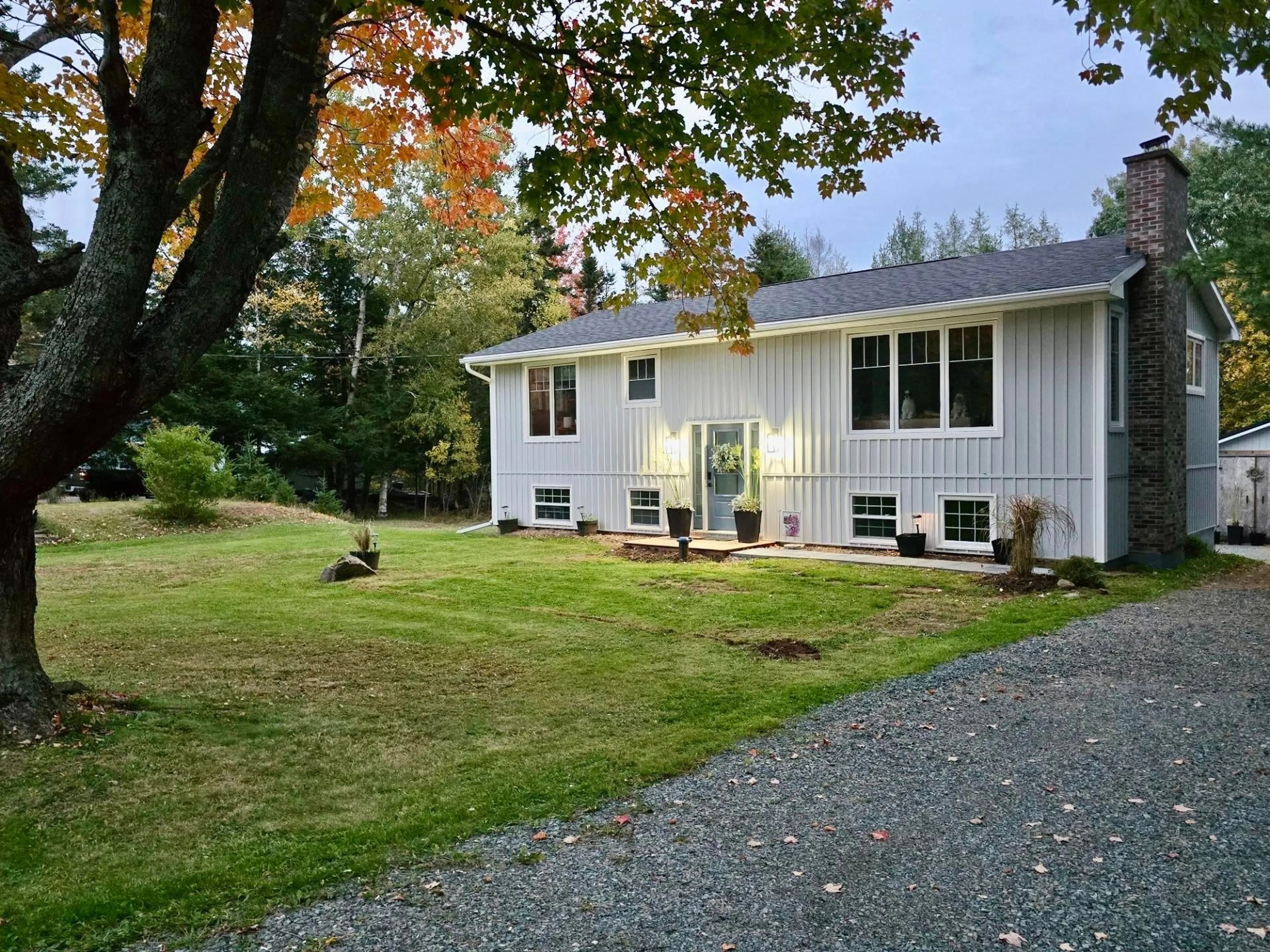 A pic from outside/outdoor area/front of a property/back of a property/a pic from drone, unknown for 45 Springwaters Pl, Valley Nova Scotia B6L 2V2