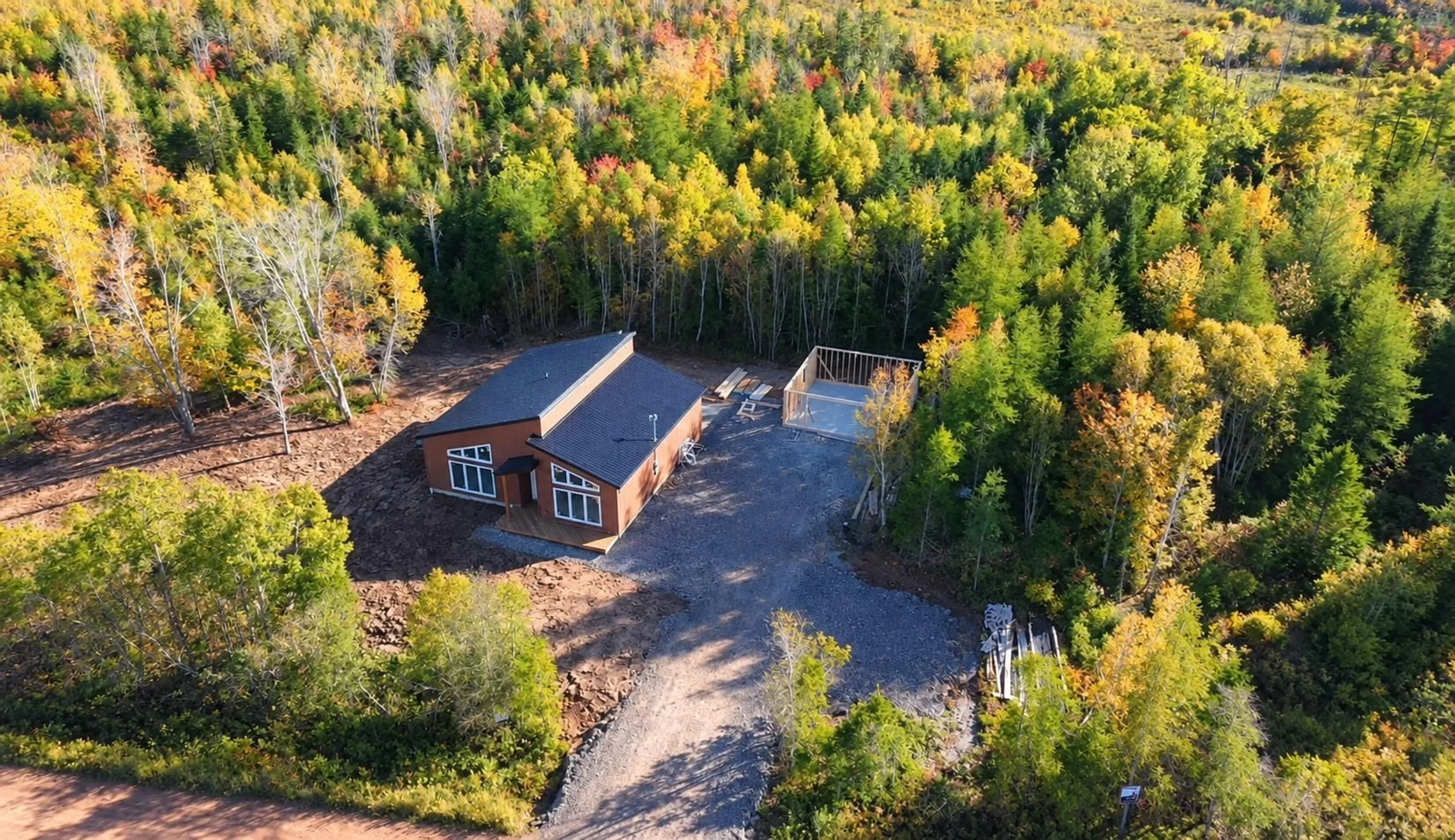 A pic from outside/outdoor area/front of a property/back of a property/a pic from drone, unknown for Lot 22 Chisholm Rd Rd, Onslow Mountain Nova Scotia B6L 6B5