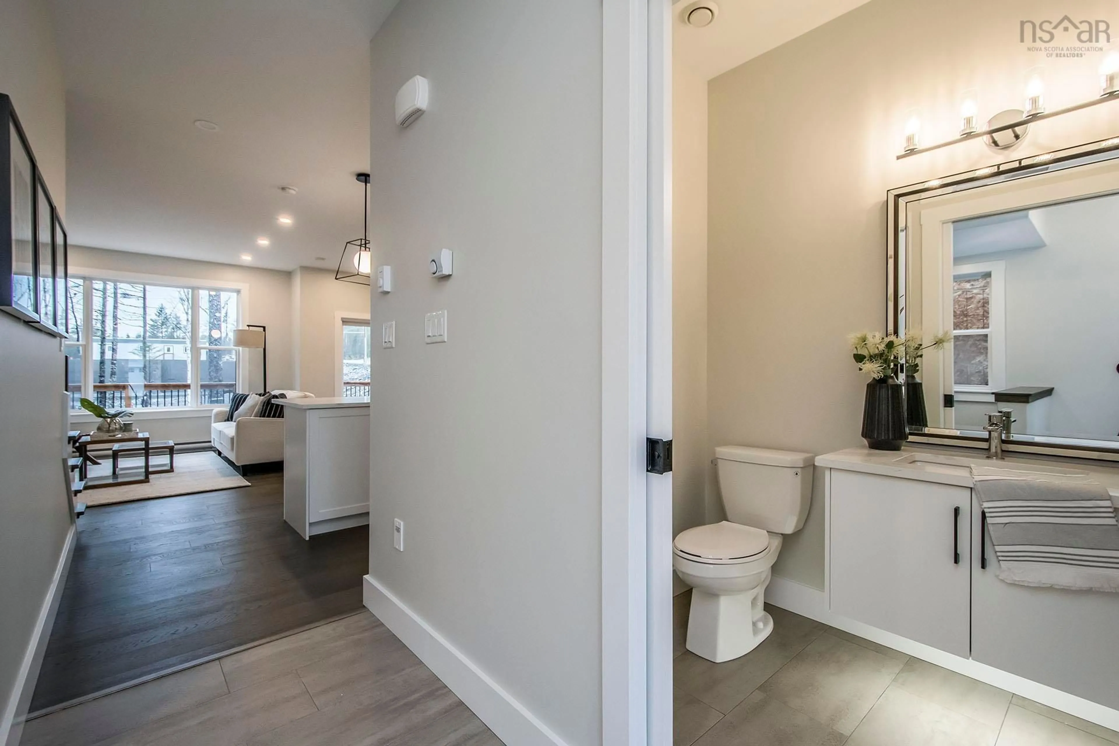 Contemporary bathroom, ceramic/tile floor for 5 Bristolton Ave, Bedford Nova Scotia B4B 0Z4