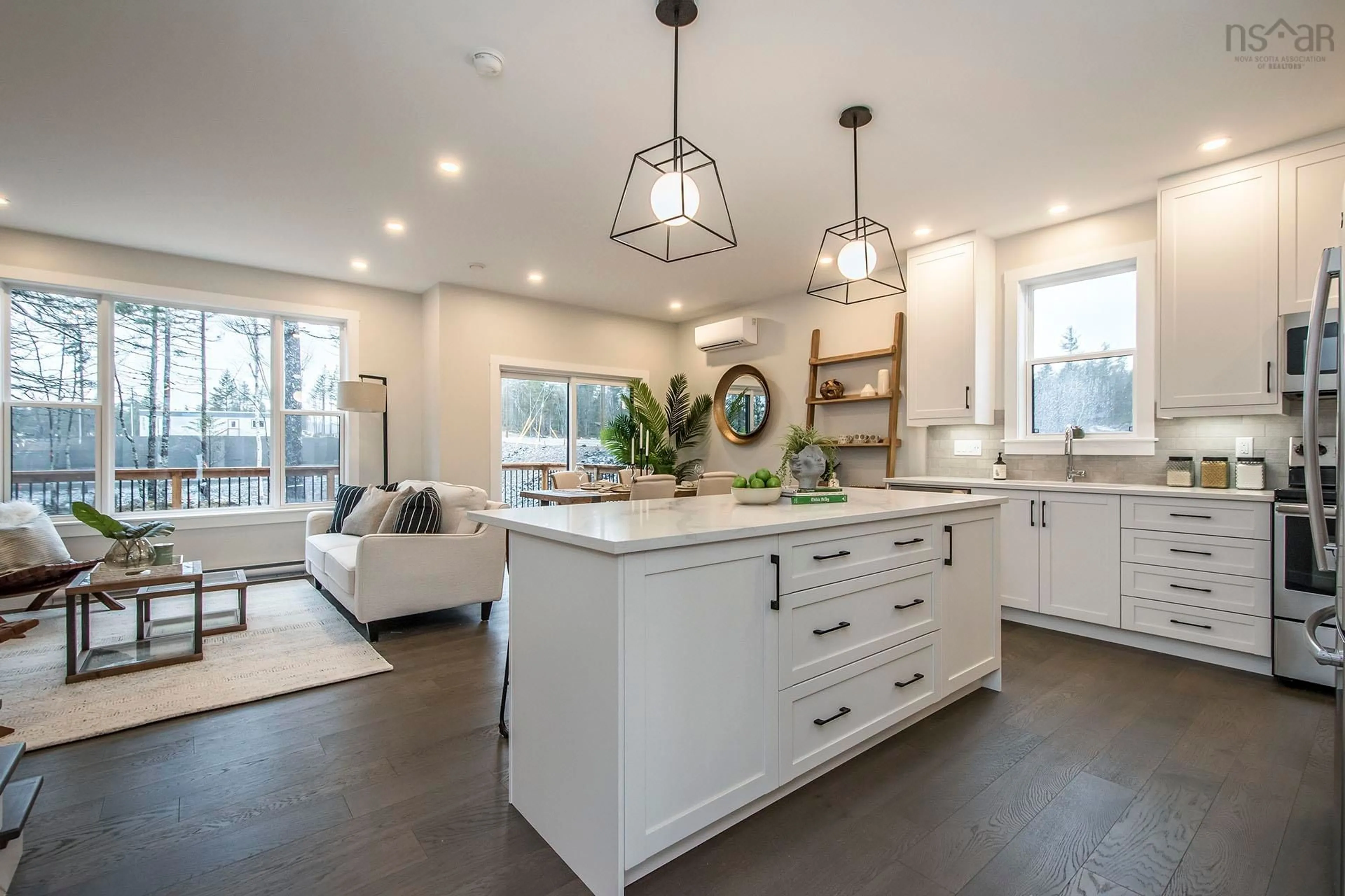 Open concept kitchen, ceramic/tile floor for 5 Bristolton Ave, Bedford Nova Scotia B4B 0Z4