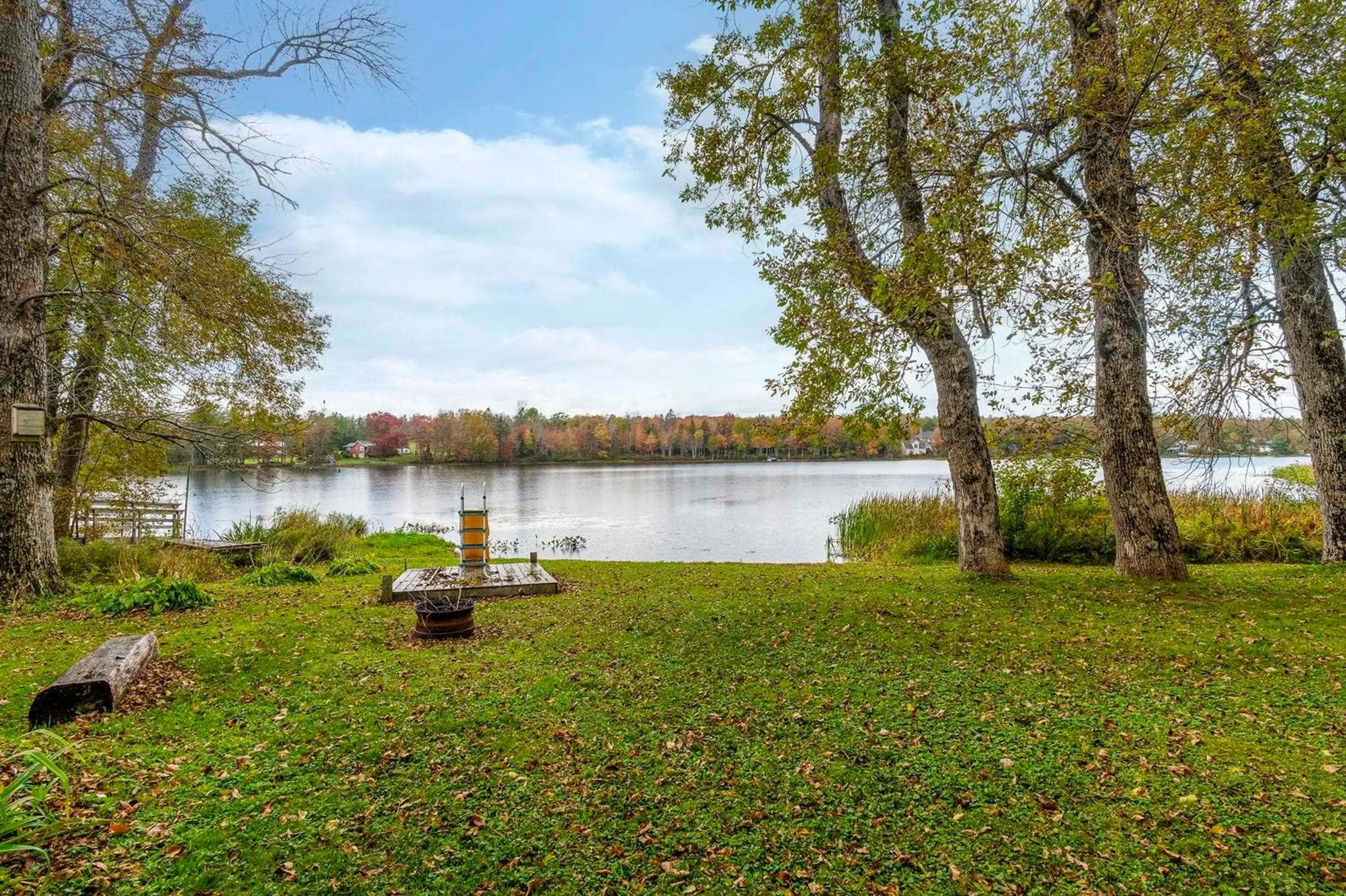 Patio, water/lake/river/ocean view for 9 Piggott Lake Rd, Lakelands Nova Scotia B0N 1Z0