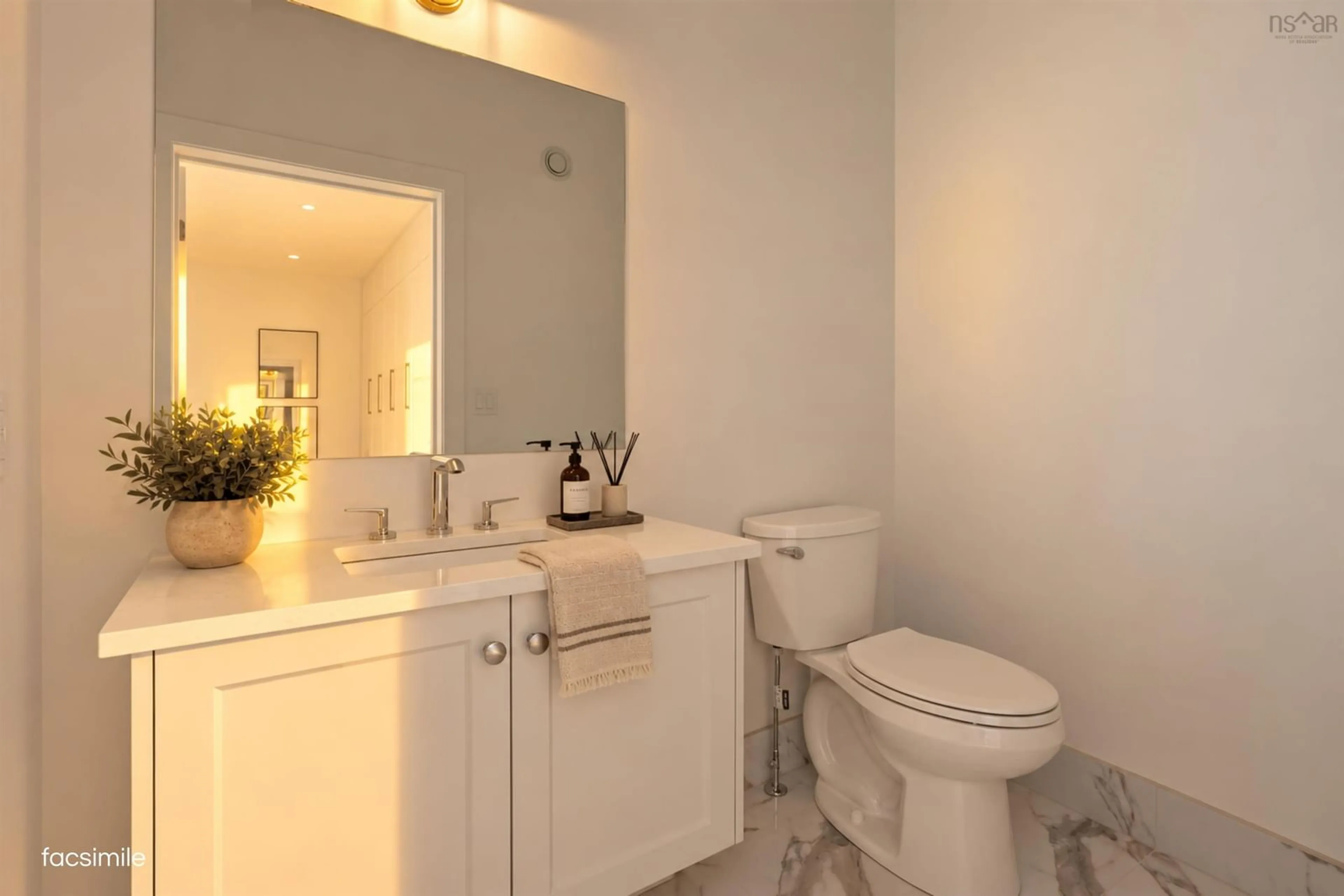Standard bathroom, ceramic/tile floor for 108 Samaa Crt, Bedford West Nova Scotia B4B 0Y4