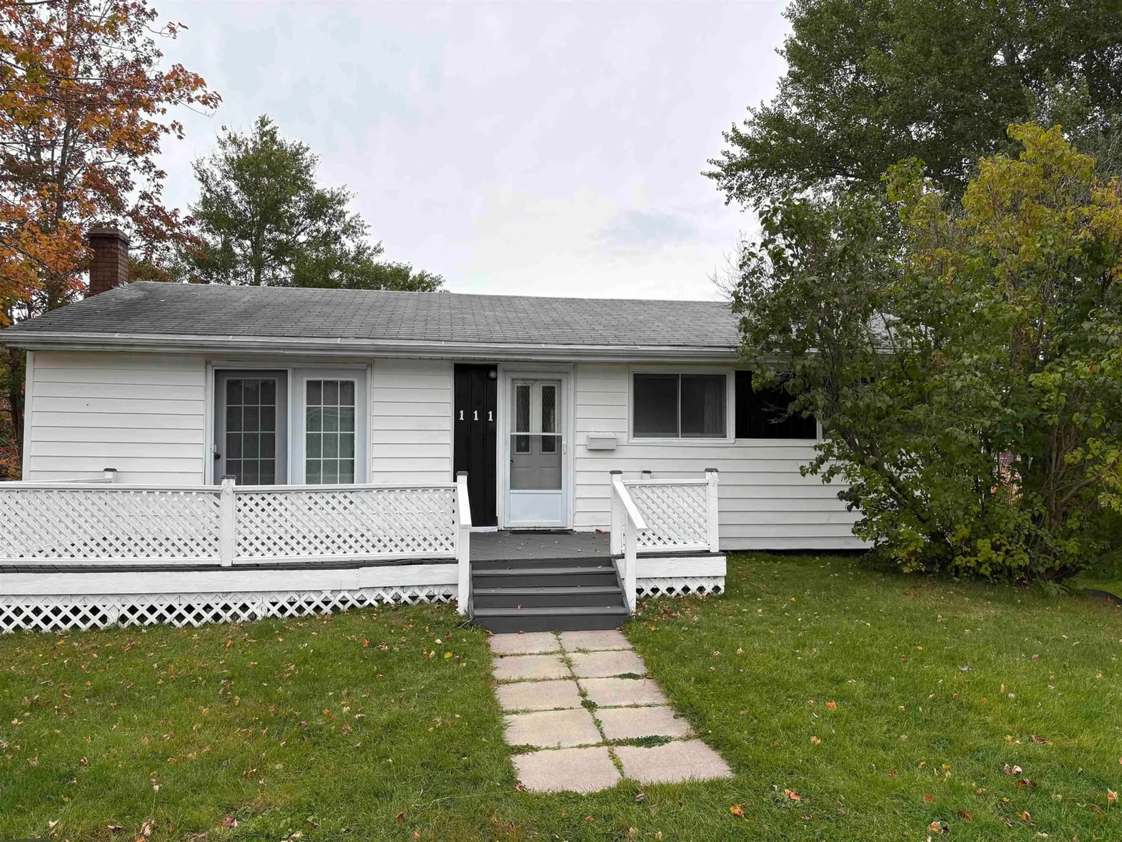 Home with vinyl exterior material, street for 111 Greenhill Dr, Sydney River Nova Scotia B1S 1K4