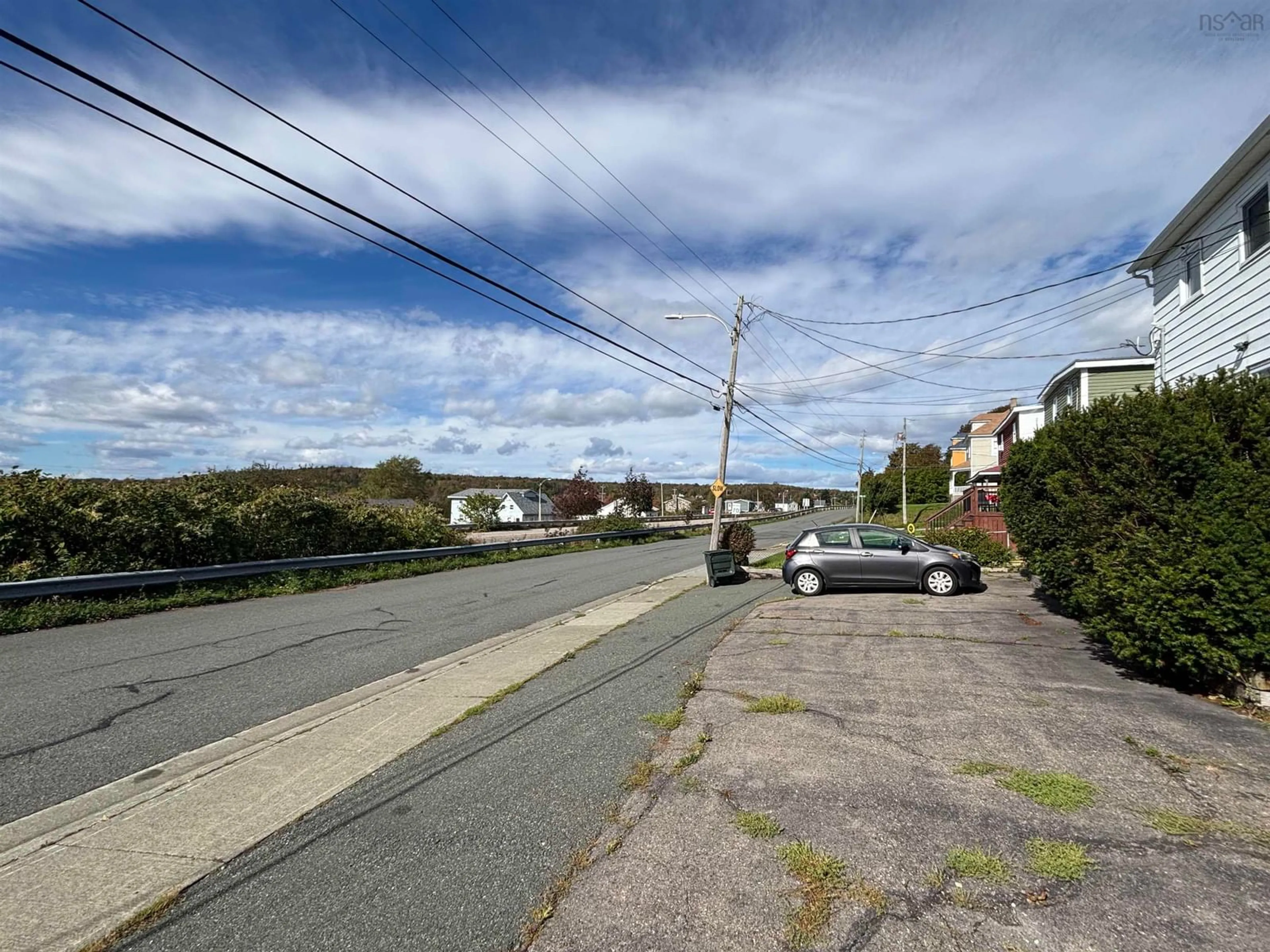 A pic from outside/outdoor area/front of a property/back of a property/a pic from drone, street for 91 Tobin Ave, North Sydney Nova Scotia B2A 3B7