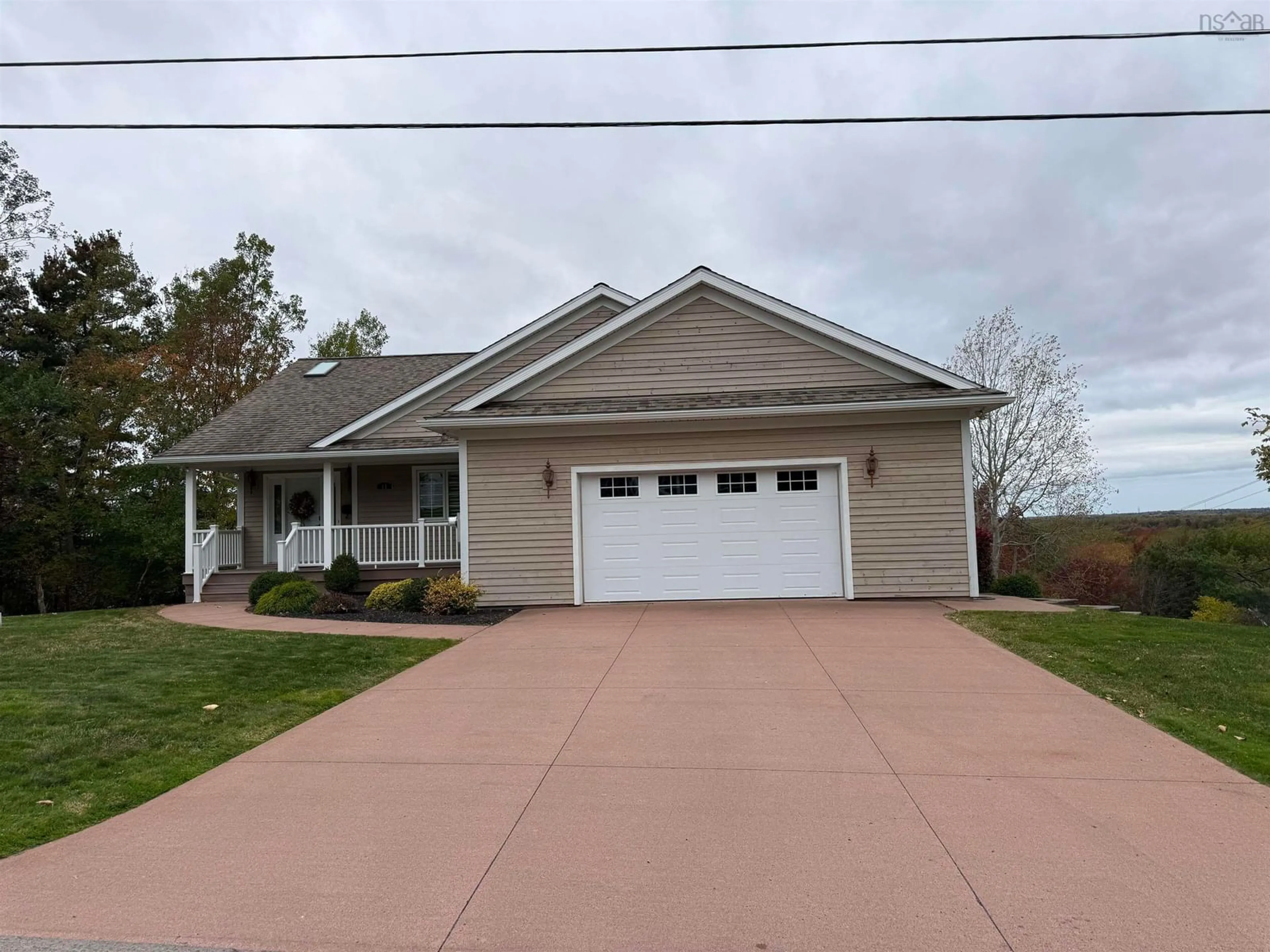 Home with vinyl exterior material, street for 41 Eleventh St, Trenton Nova Scotia B0K 1X0