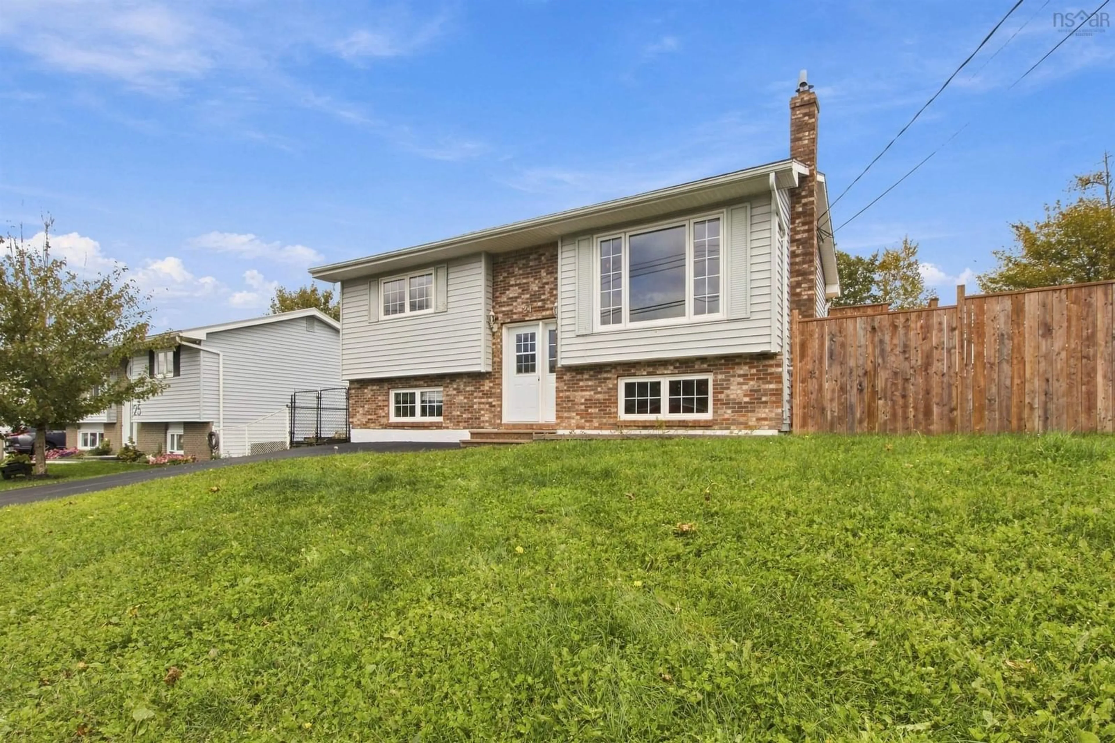 Home with vinyl exterior material, street for 21 Gammon Cres, Forest Hills Nova Scotia B2W 5P2