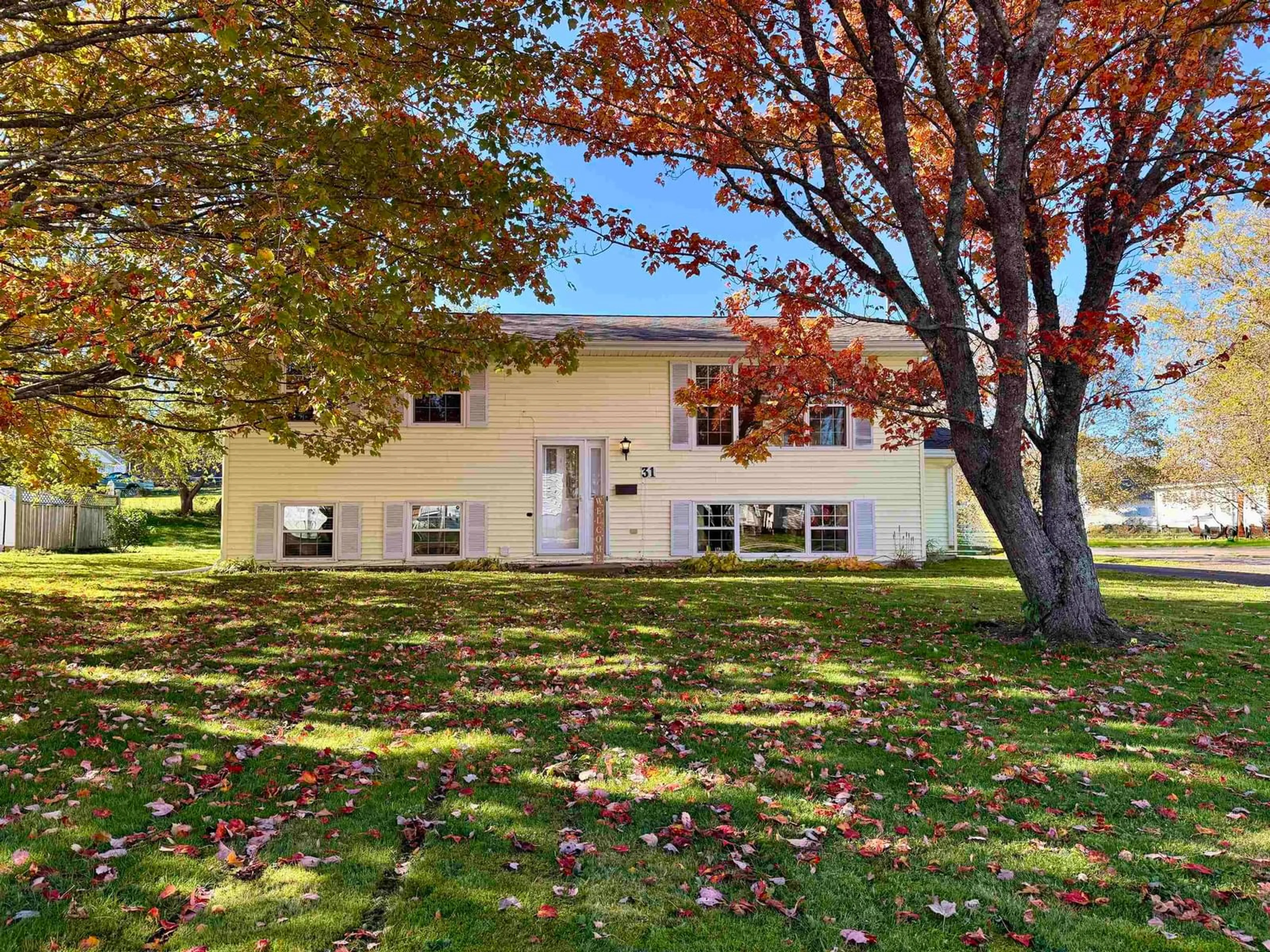 A pic from outside/outdoor area/front of a property/back of a property/a pic from drone, unknown for 31 Charles St, Amherst Nova Scotia B4H 3P9