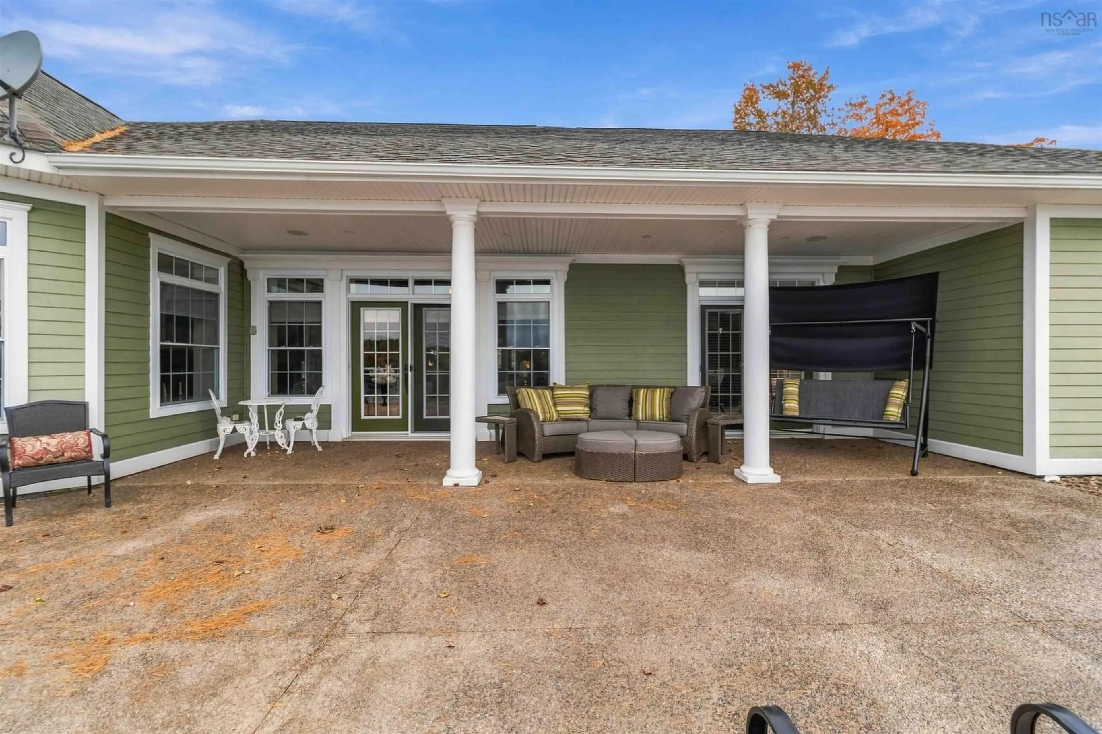 Patio, water/lake/river/ocean view for 409 Aulenback Point Road, Sweetland Nova Scotia B0J 1E0