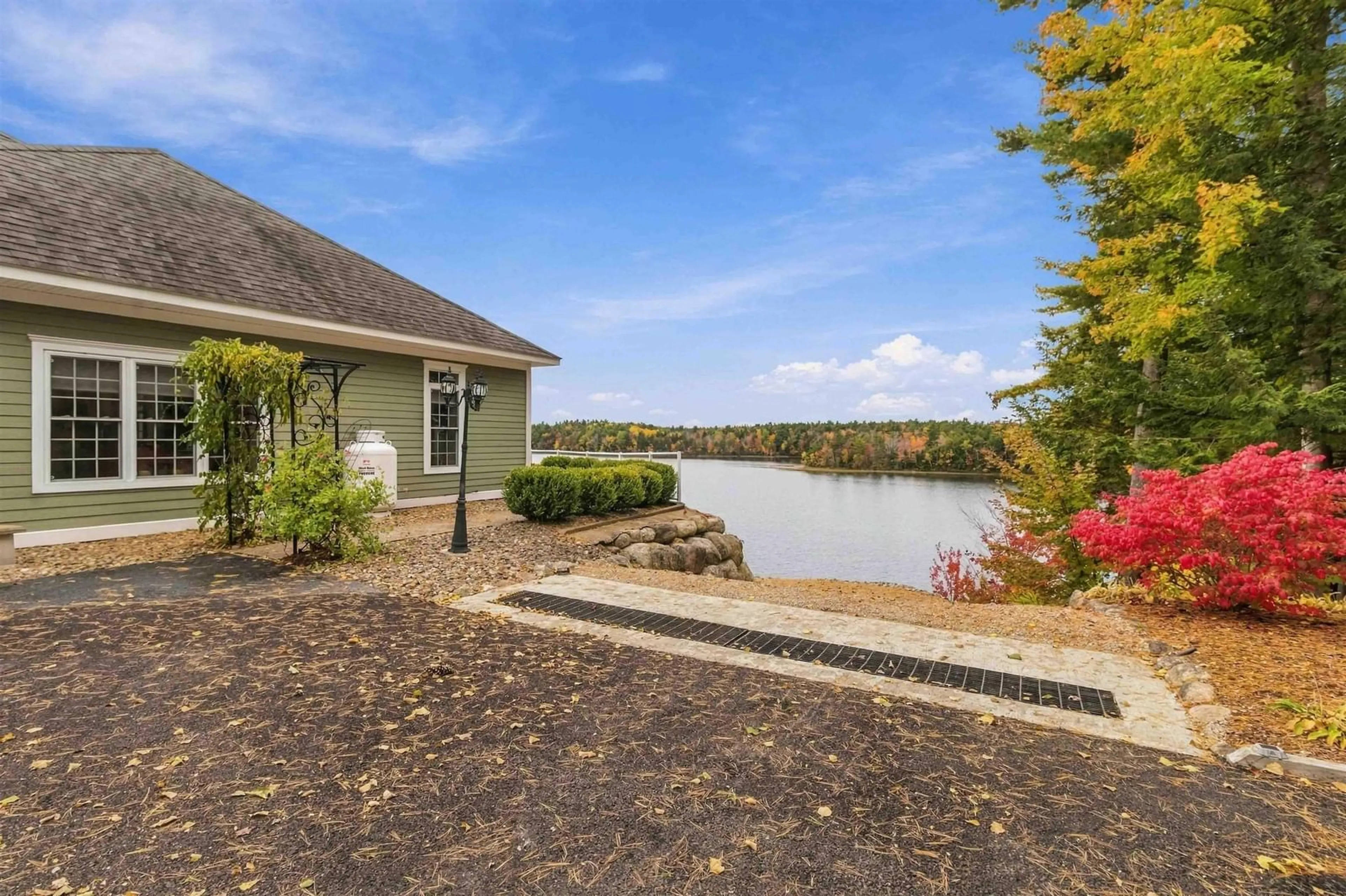 Patio, water/lake/river/ocean view for 409 Aulenback Point Road, Sweetland Nova Scotia B0J 1E0