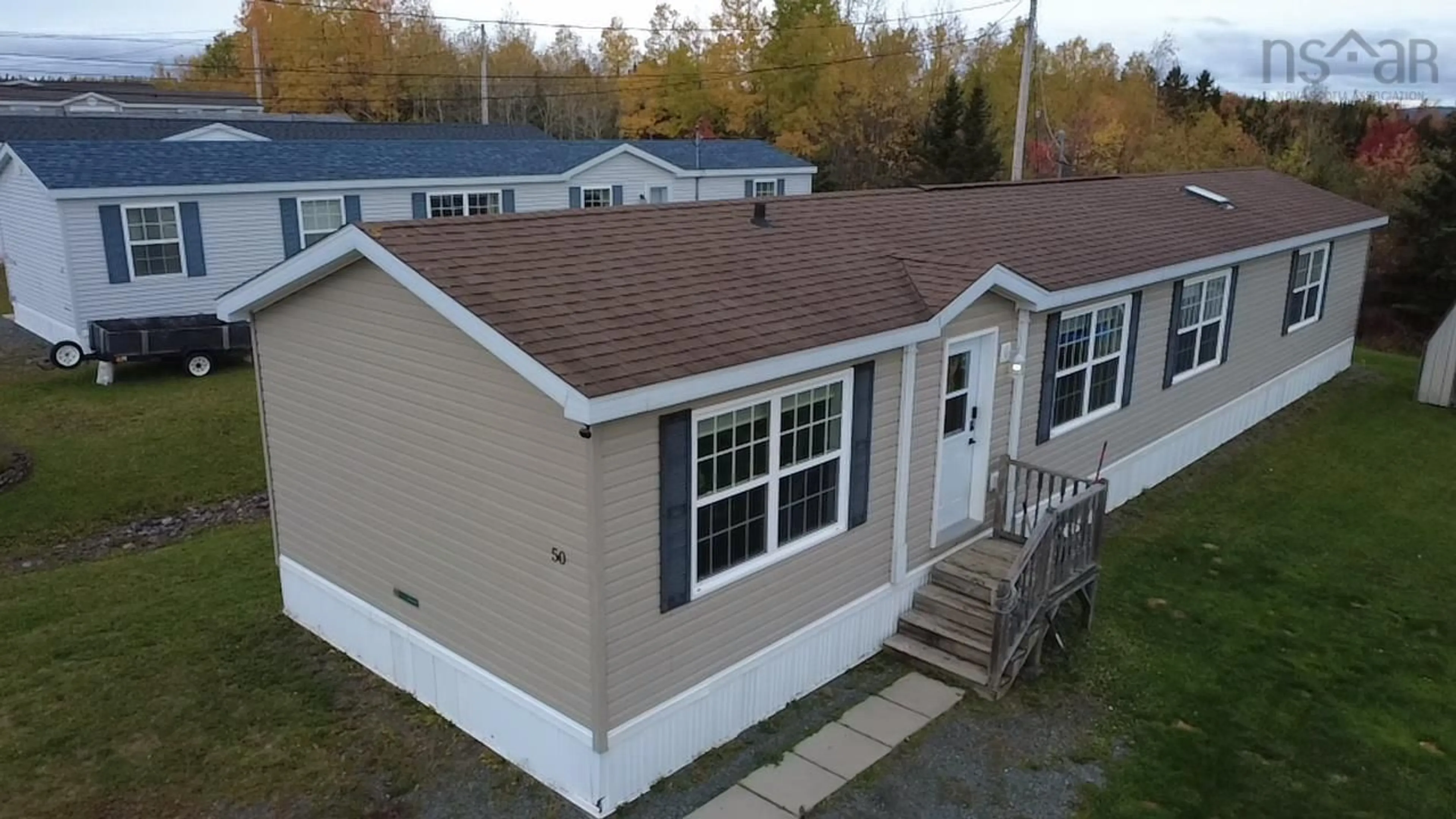 Home with vinyl exterior material, unknown for 50 Silver Birch Dr, Lower South River Nova Scotia B2G 0J5