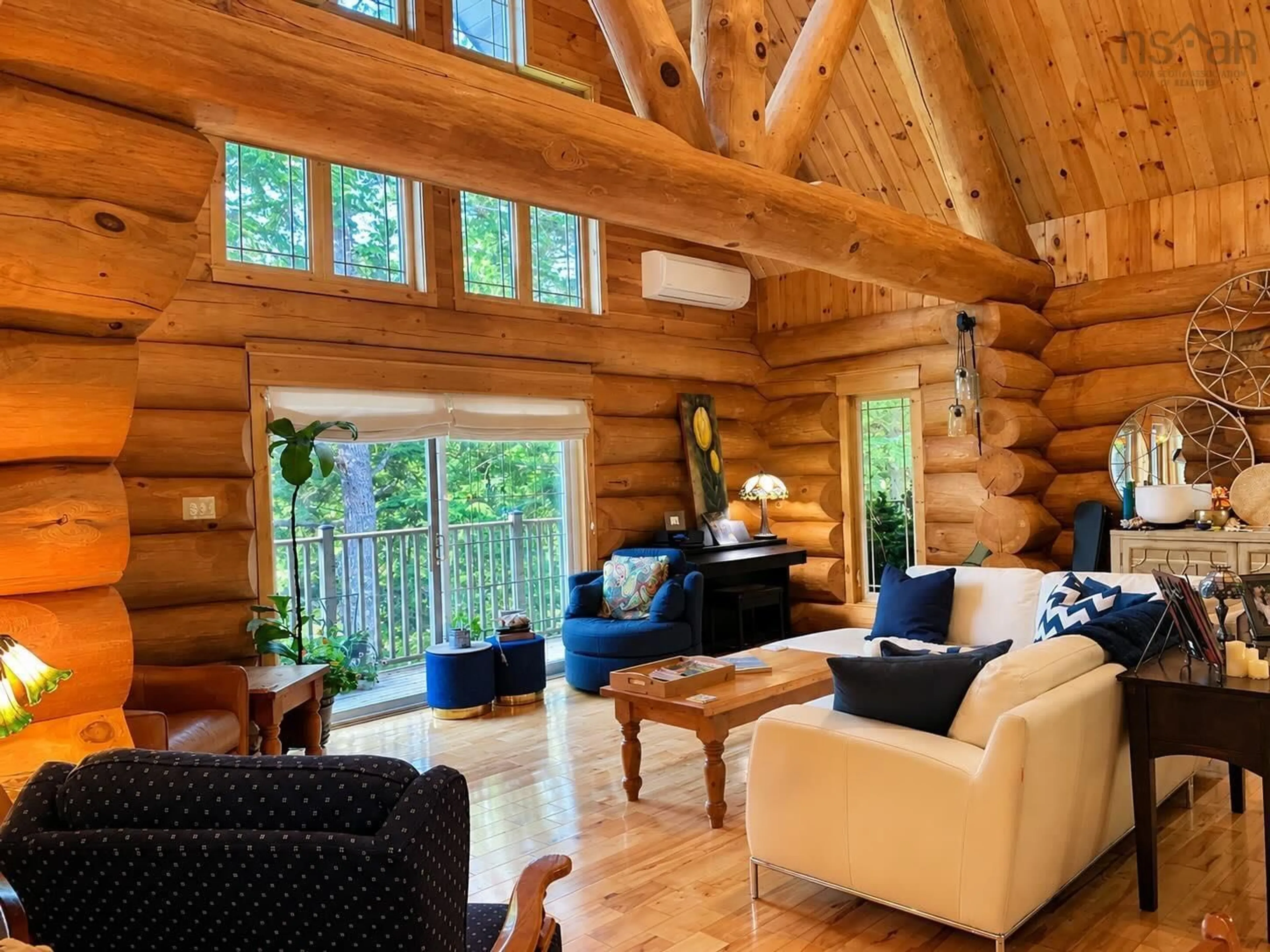 Living room with furniture, wood/laminate floor for 80 Duncan Dr, Upper Kemptown Nova Scotia B0K 1V0