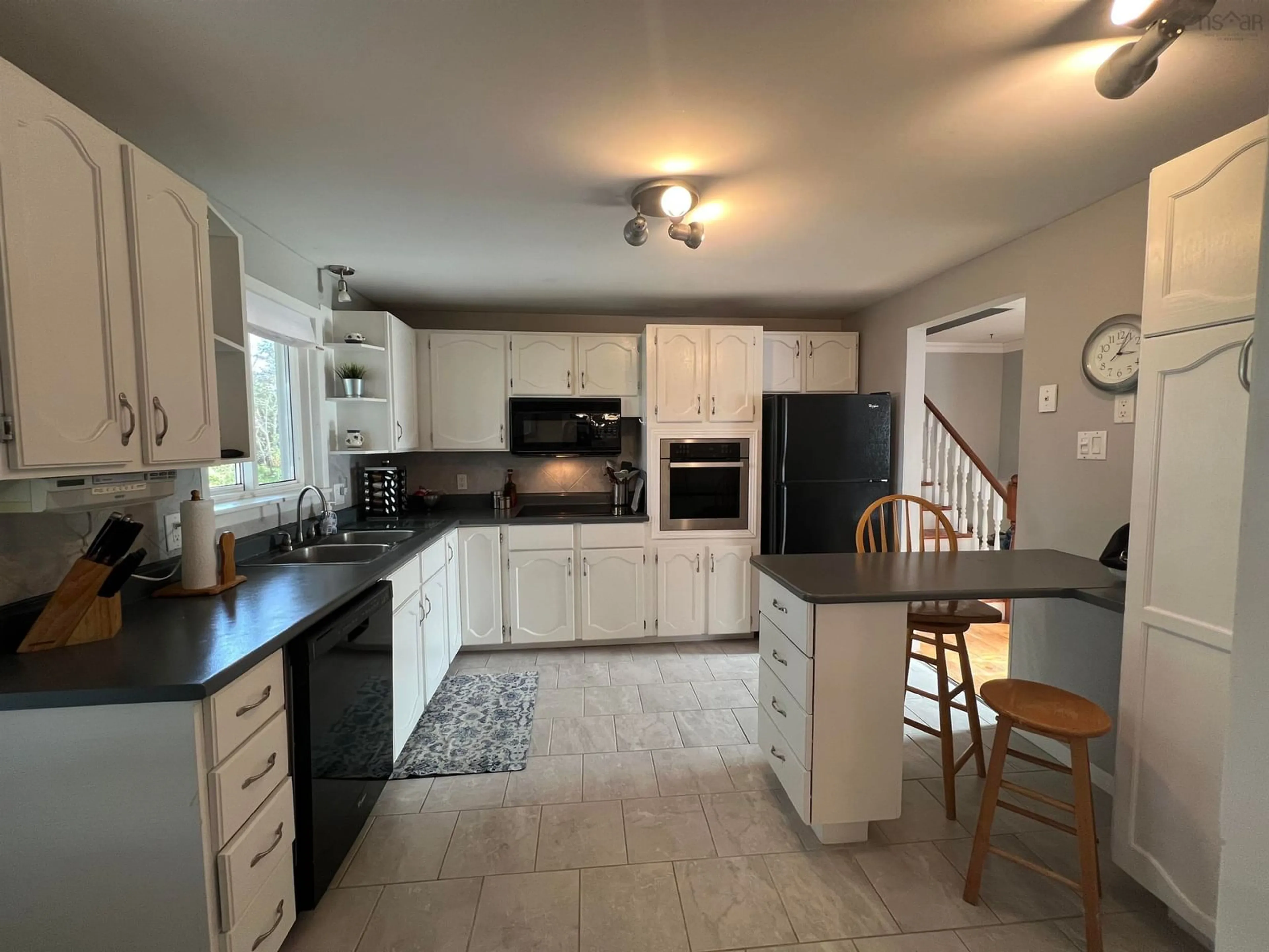 Open concept kitchen, ceramic/tile floor for 13030 Highway 2, Central Onslow Nova Scotia B6L 5C6