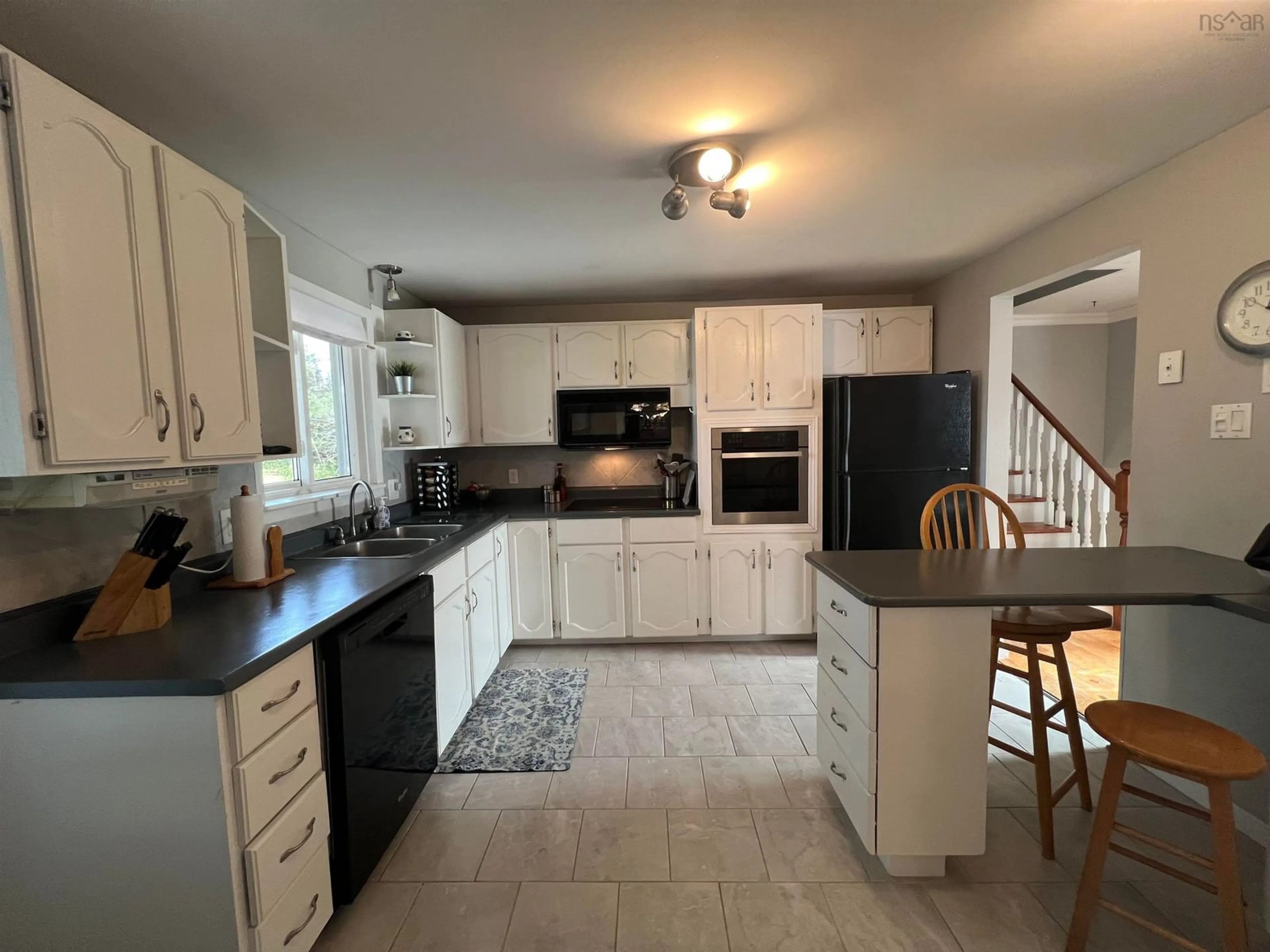Open concept kitchen, ceramic/tile floor for 13030 Highway 2, Central Onslow Nova Scotia B6L 5C6