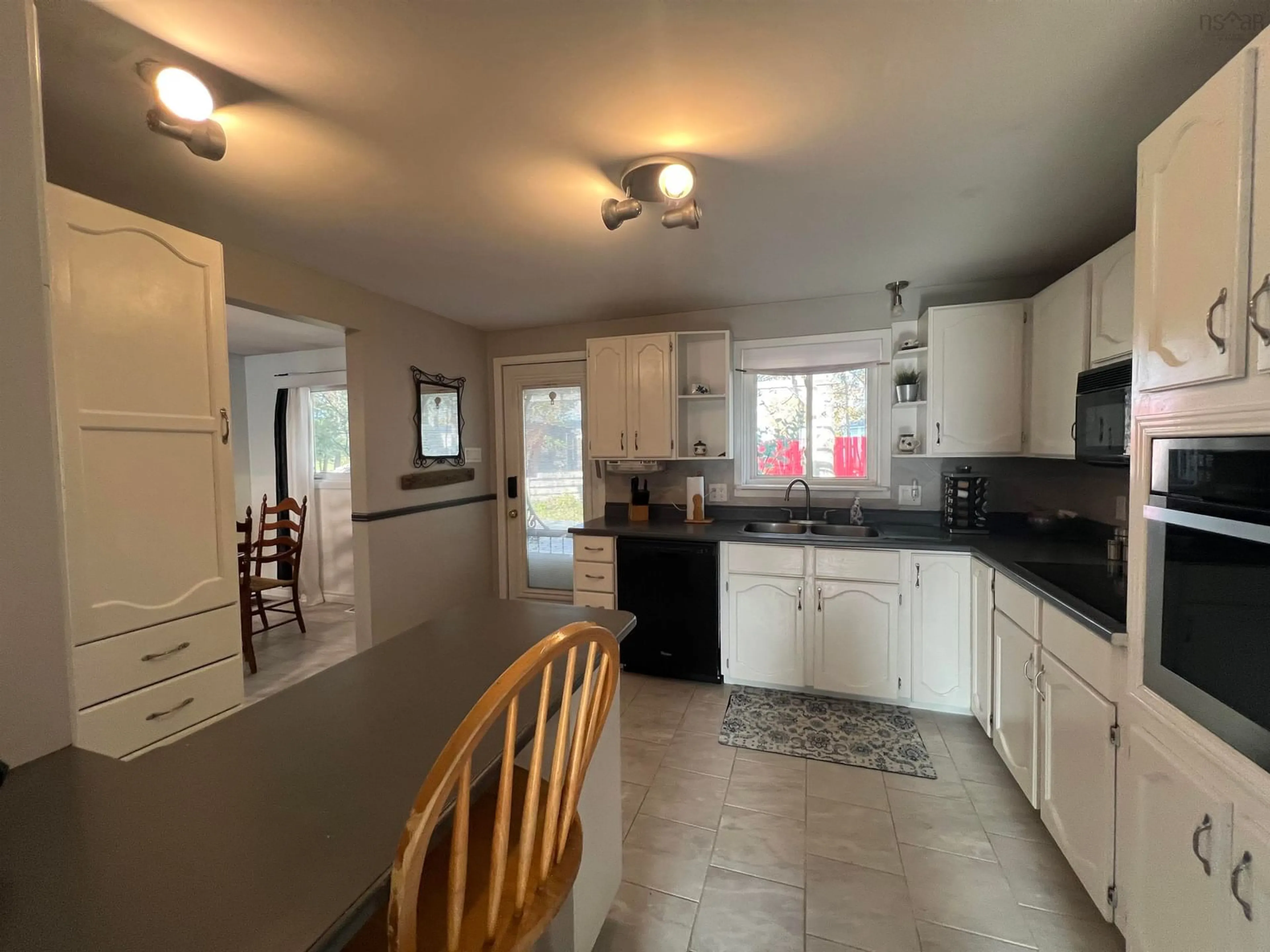 Open concept kitchen, ceramic/tile floor for 13030 Highway 2, Central Onslow Nova Scotia B6L 5C6