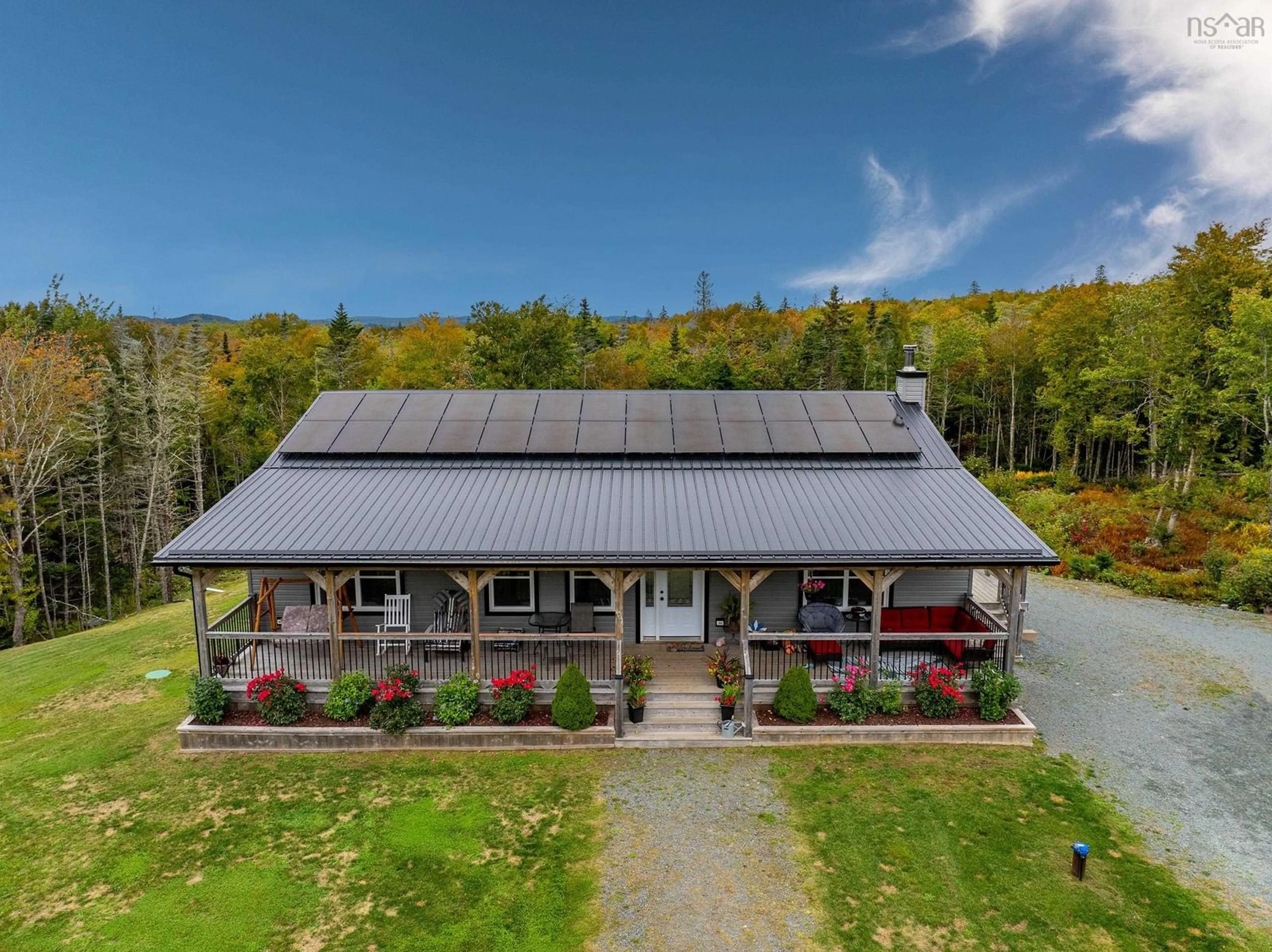 A pic from outside/outdoor area/front of a property/back of a property/a pic from drone, building for 11911 Highway 7, Beech Hill Nova Scotia B0J 2L0