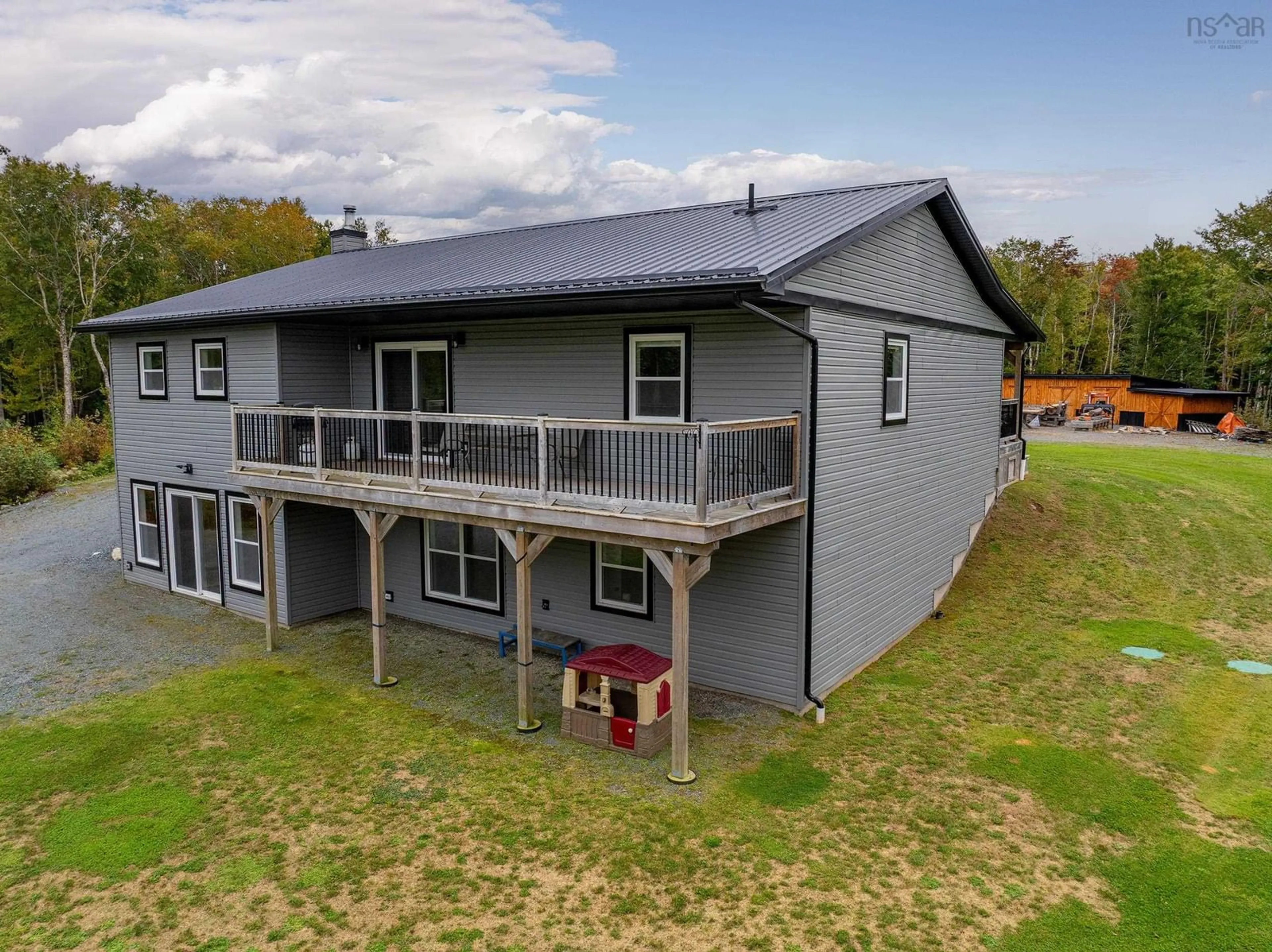 A pic from outside/outdoor area/front of a property/back of a property/a pic from drone, building for 11911 Highway 7, Beech Hill Nova Scotia B0J 2L0