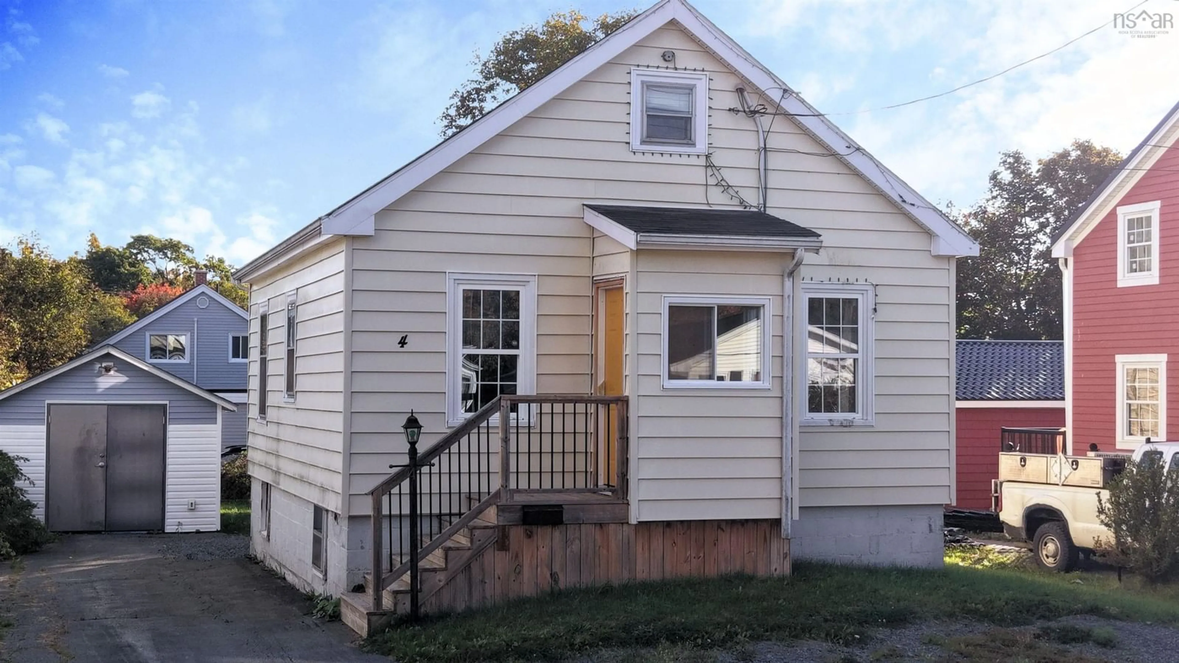 Home with vinyl exterior material, building for 4 Mayor Ave, Spryfield Nova Scotia B3P 1M8