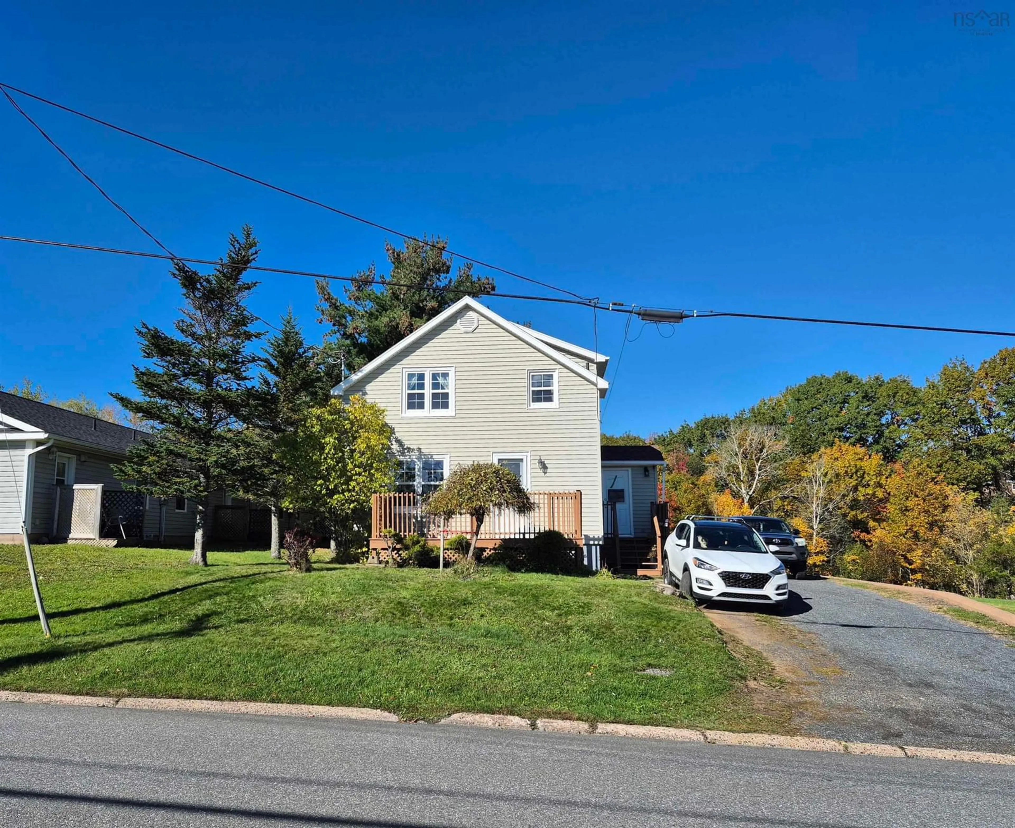 A pic from outside/outdoor area/front of a property/back of a property/a pic from drone, street for 65 Munroe Ave, New Glasgow Nova Scotia B2H 2E4