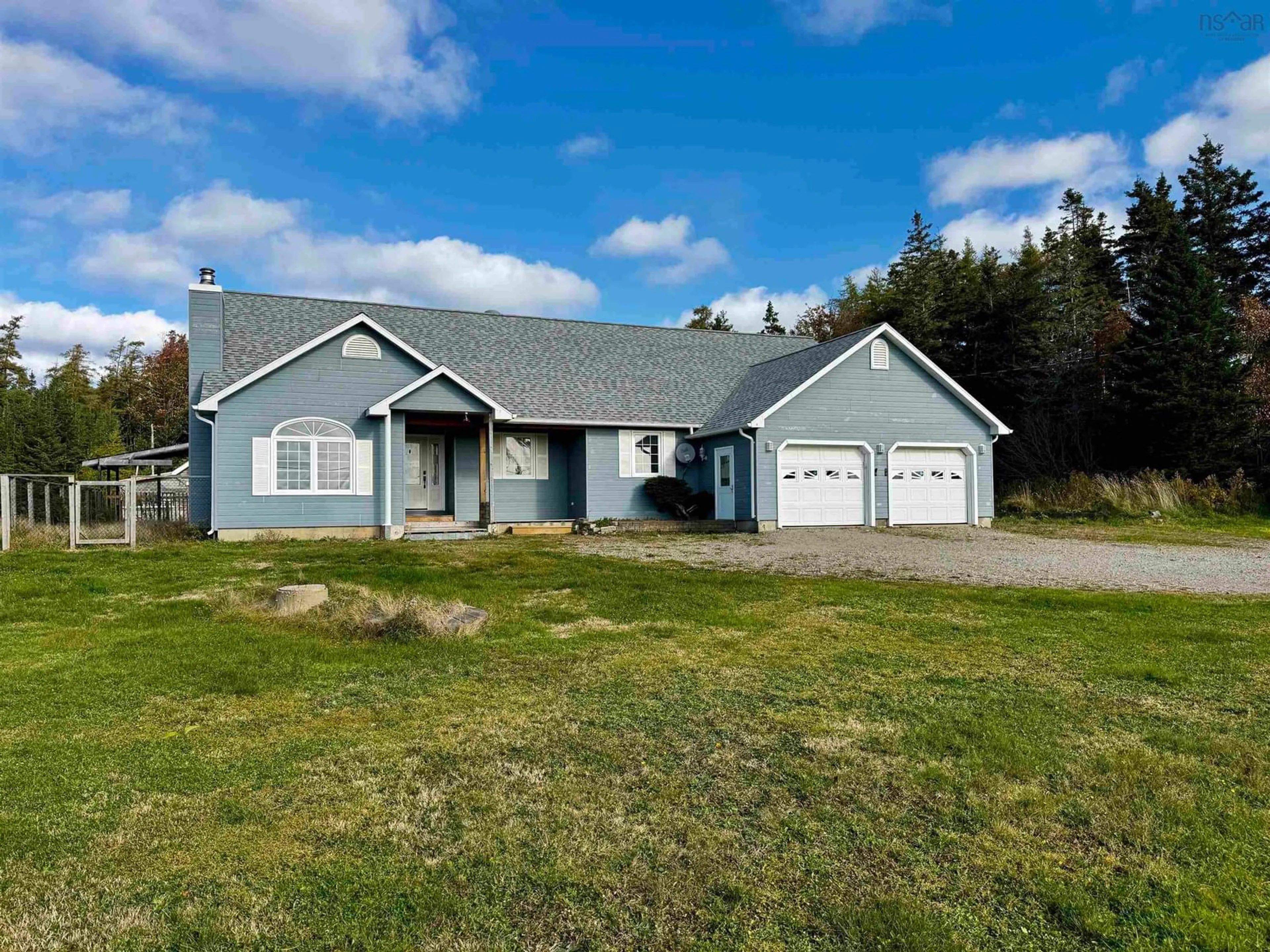 Home with vinyl exterior material, building for 333 Lochside Rd., Arichat Nova Scotia B0E 1A0