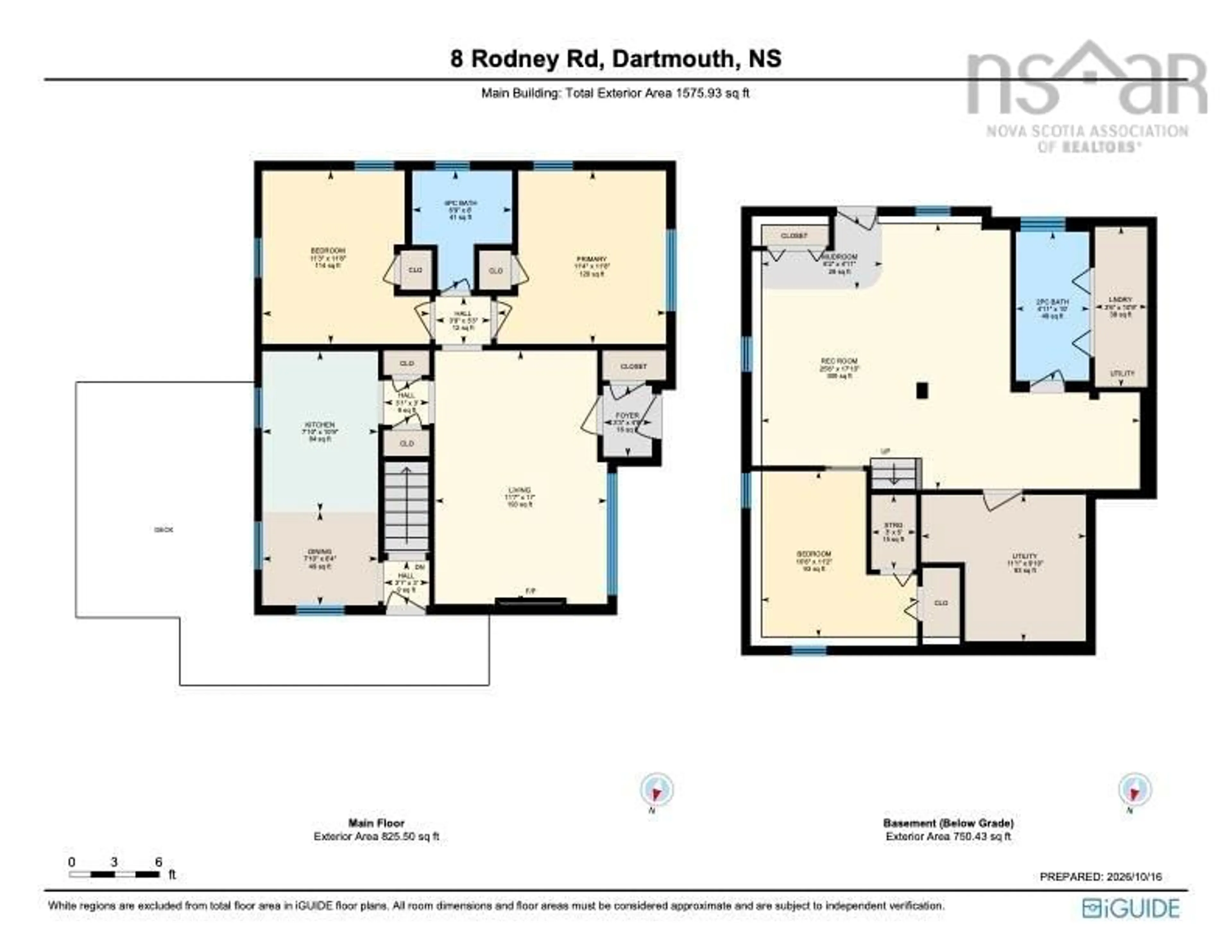 Floor plan for 8 Rodney Rd, Dartmouth Nova Scotia B2Y 3V4