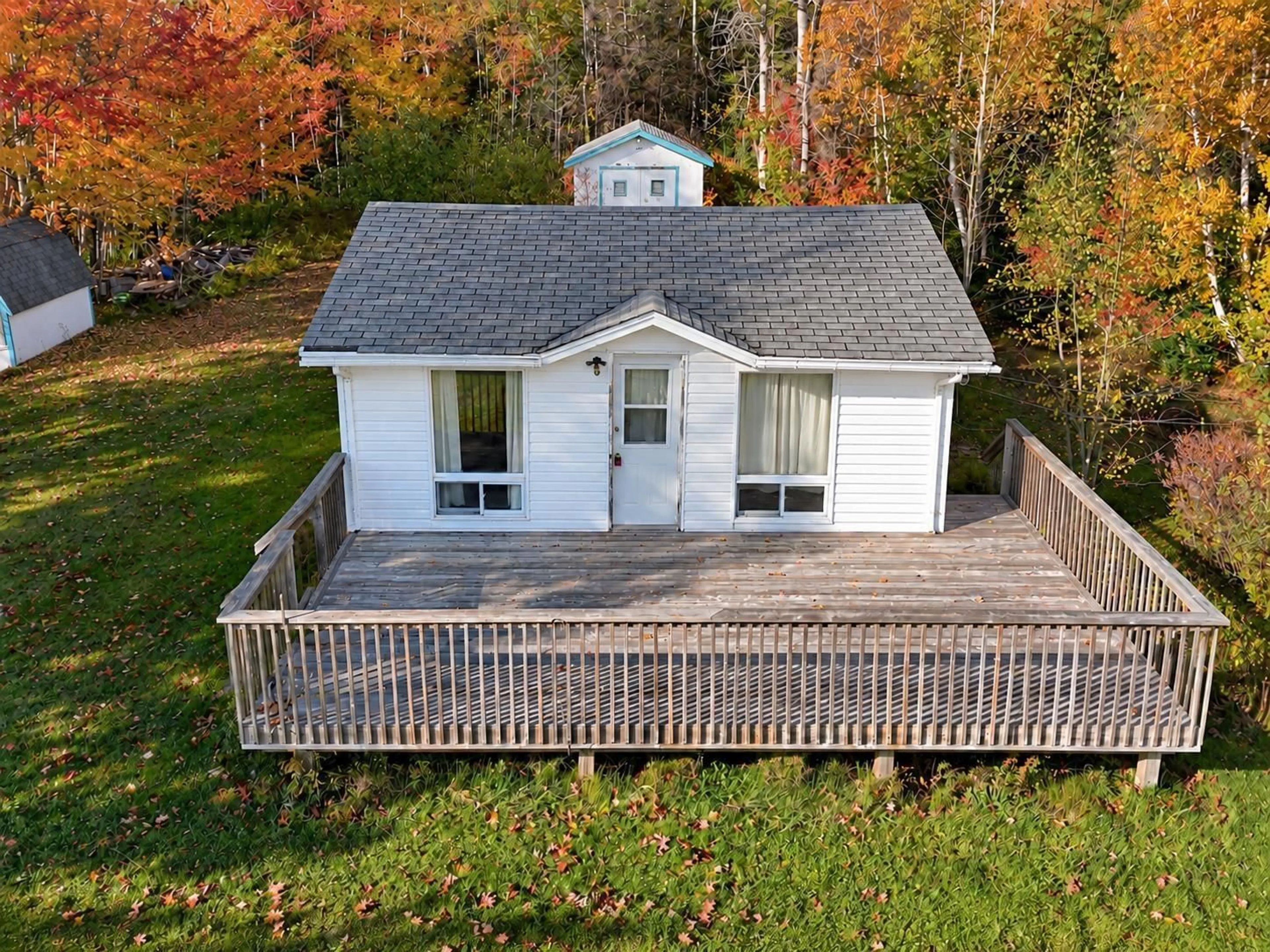 A pic from outside/outdoor area/front of a property/back of a property/a pic from drone, unknown for 3457 Malagash Rd, Malagash Centre Nova Scotia B0K 1E0