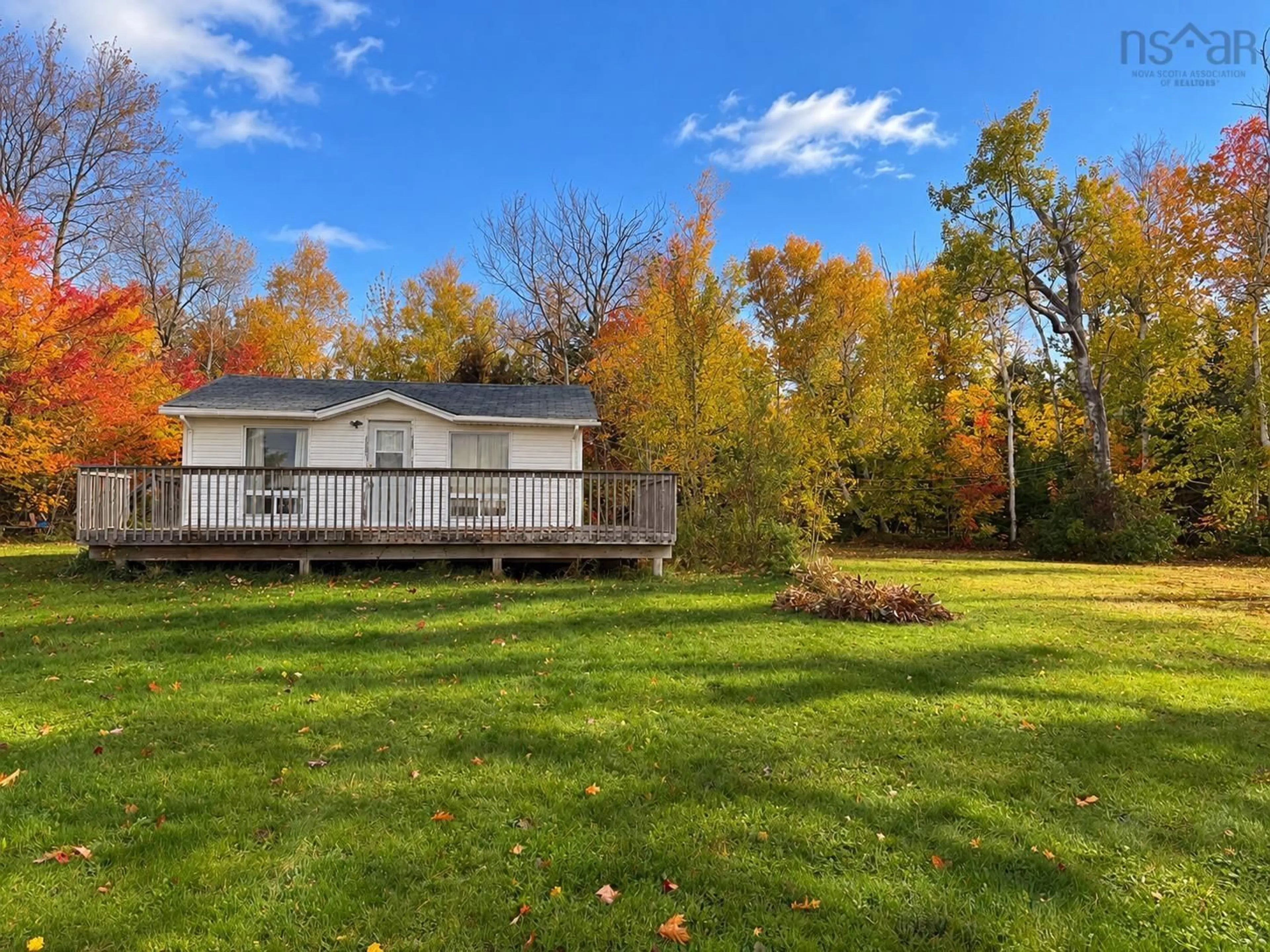 A pic from outside/outdoor area/front of a property/back of a property/a pic from drone, water/lake/river/ocean view for 3457 Malagash Rd, Malagash Centre Nova Scotia B0K 1E0