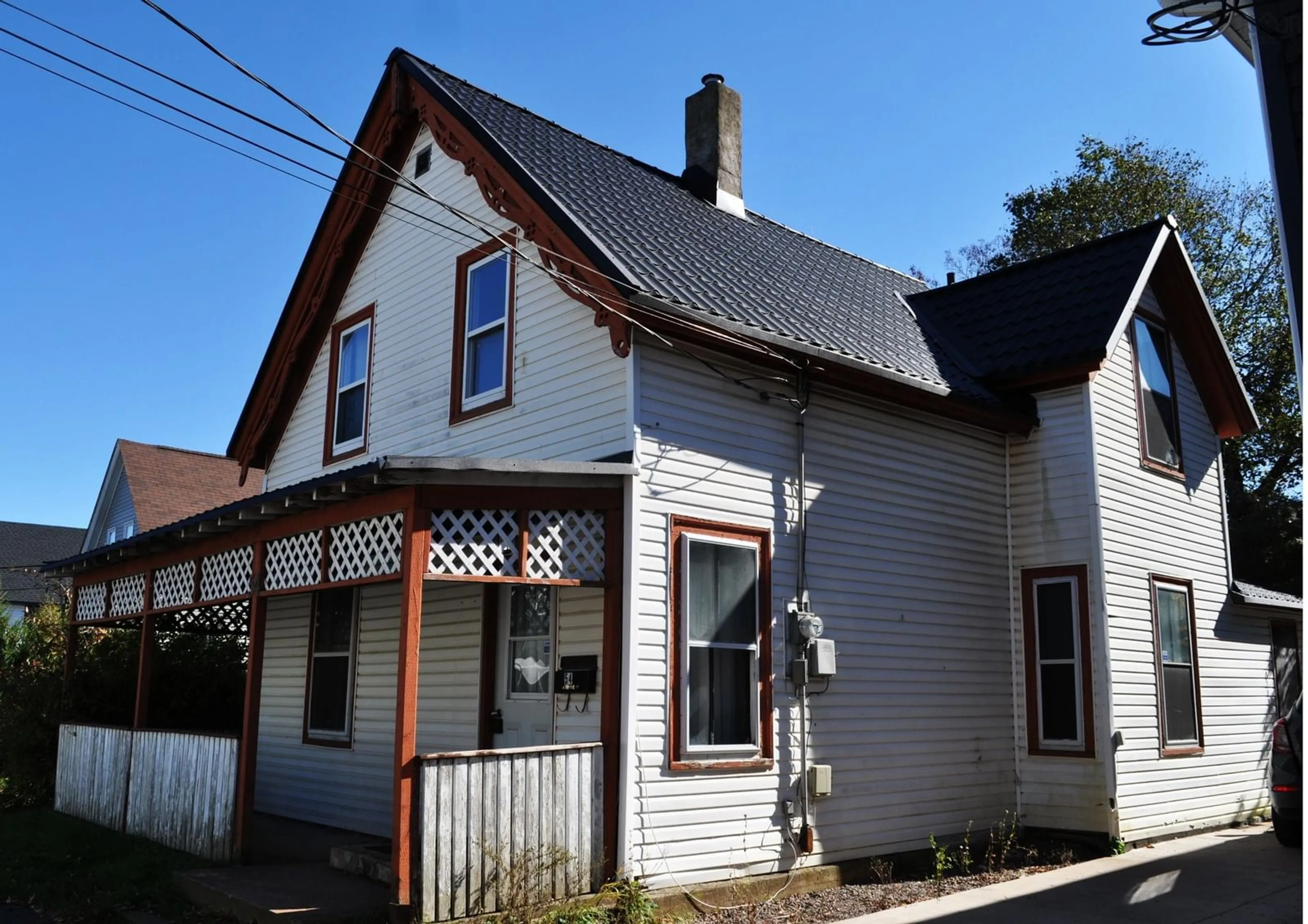 Home with vinyl exterior material, street for 54 Centre St, Truro Nova Scotia B2N 2K1