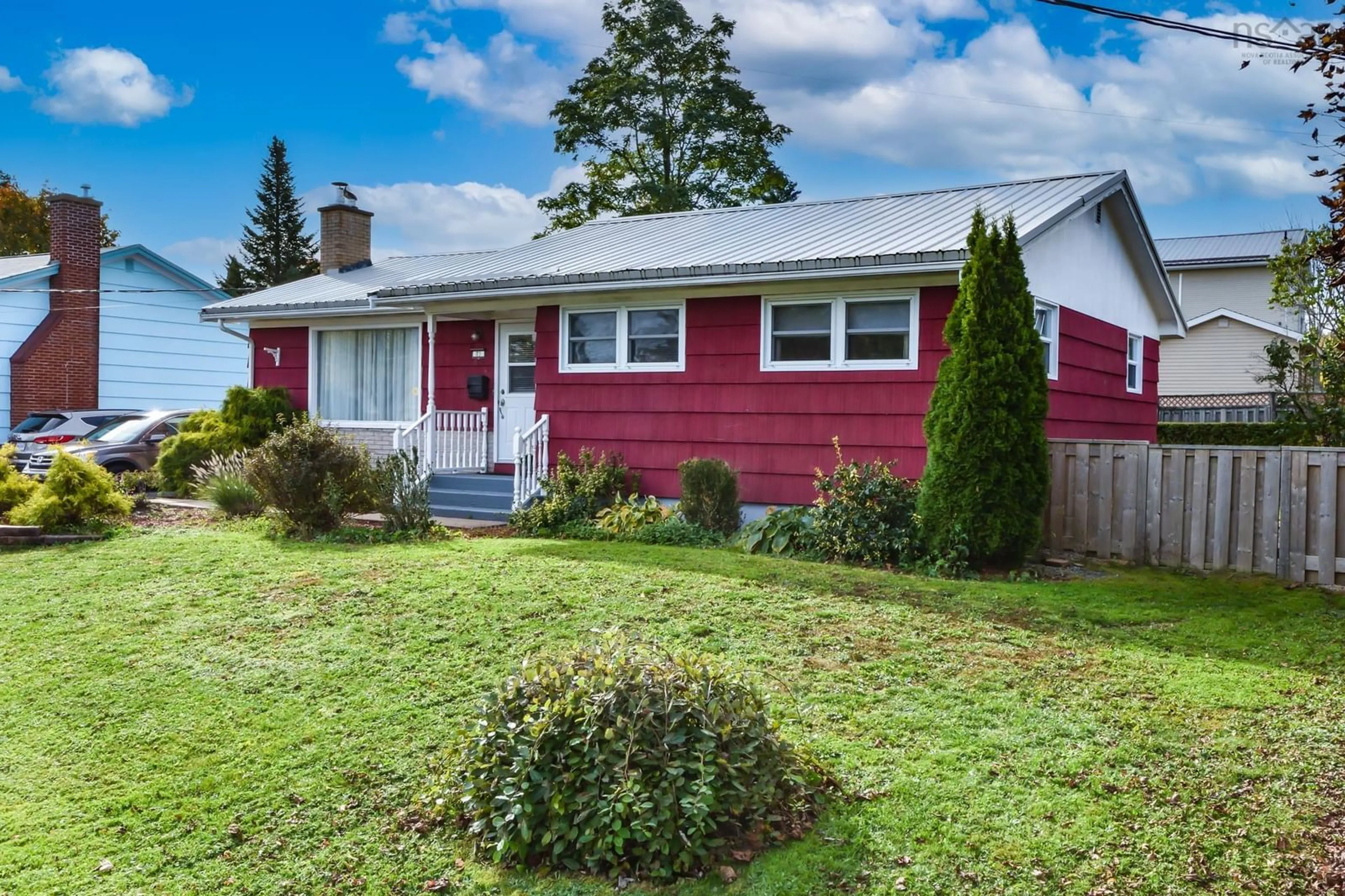Home with vinyl exterior material, street for 73 Forest Hill Rd, Bridgewater Nova Scotia B4V 1V2