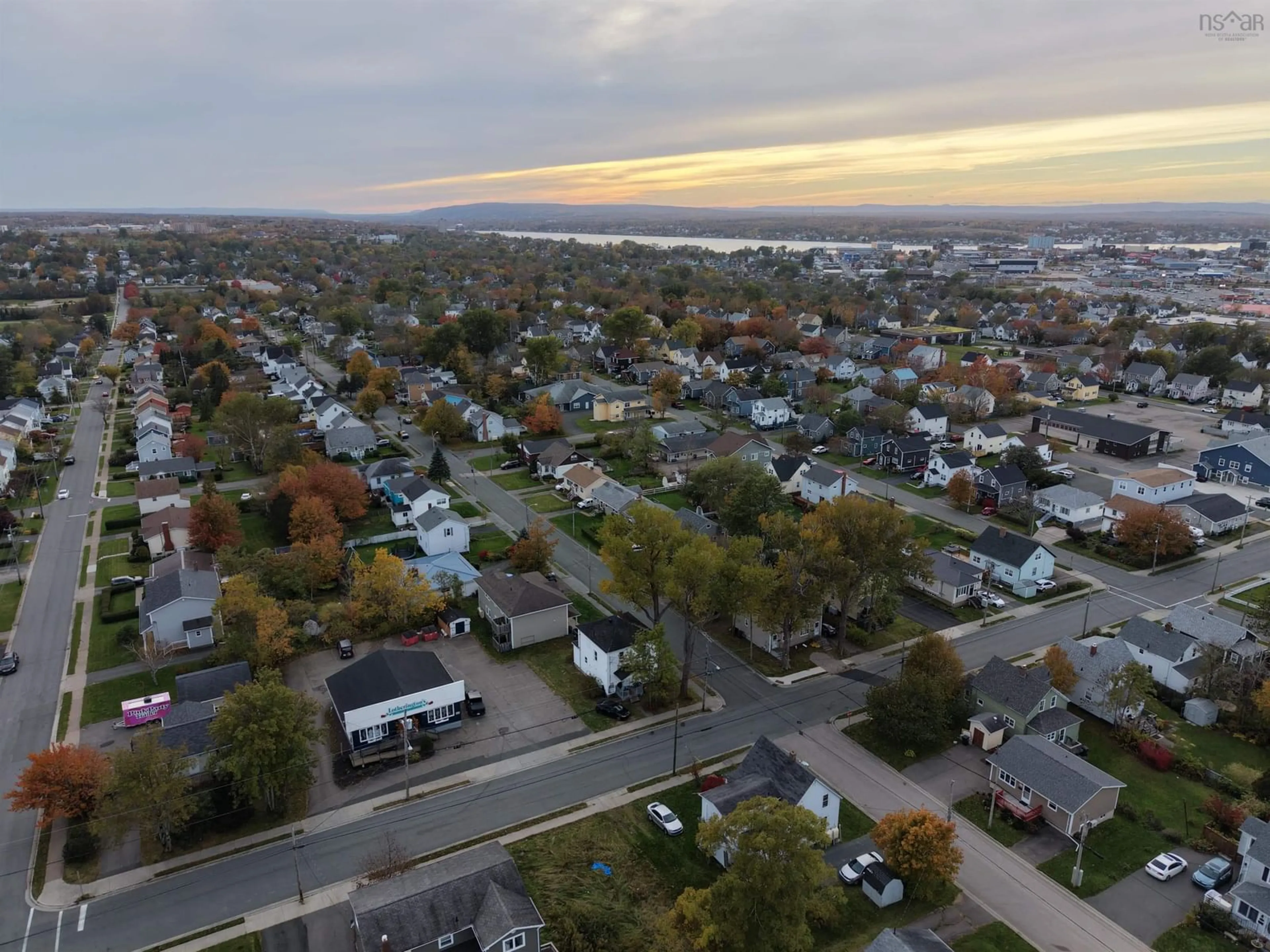 A pic from outside/outdoor area/front of a property/back of a property/a pic from drone, street for 172 Ashby Rd, Sydney Nova Scotia B1P 2S6