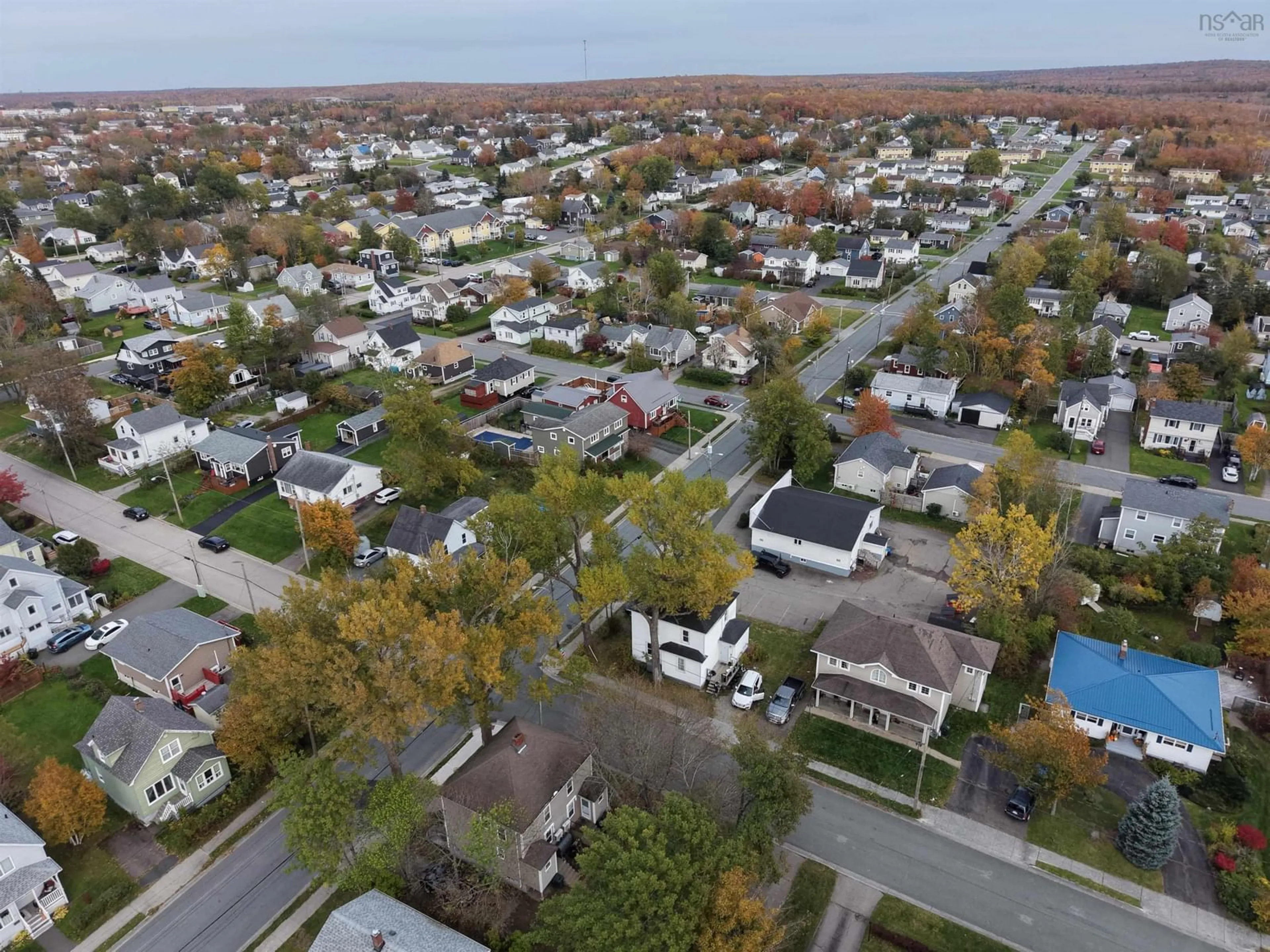 A pic from outside/outdoor area/front of a property/back of a property/a pic from drone, street for 172 Ashby Rd, Sydney Nova Scotia B1P 2S6