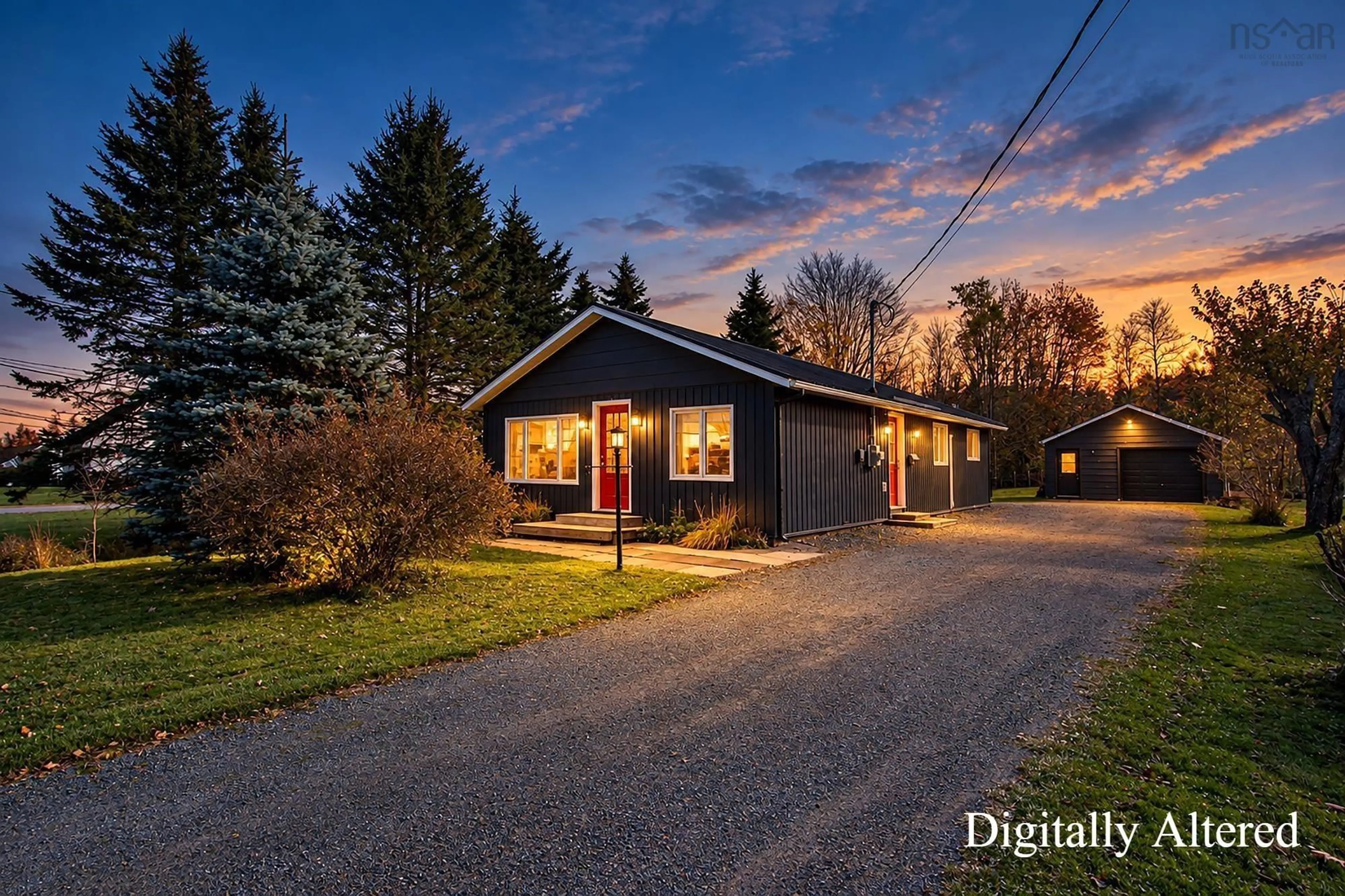 A pic from outside/outdoor area/front of a property/back of a property/a pic from drone, street for 568 Pictou Rd, Valley Nova Scotia B2N 2V1