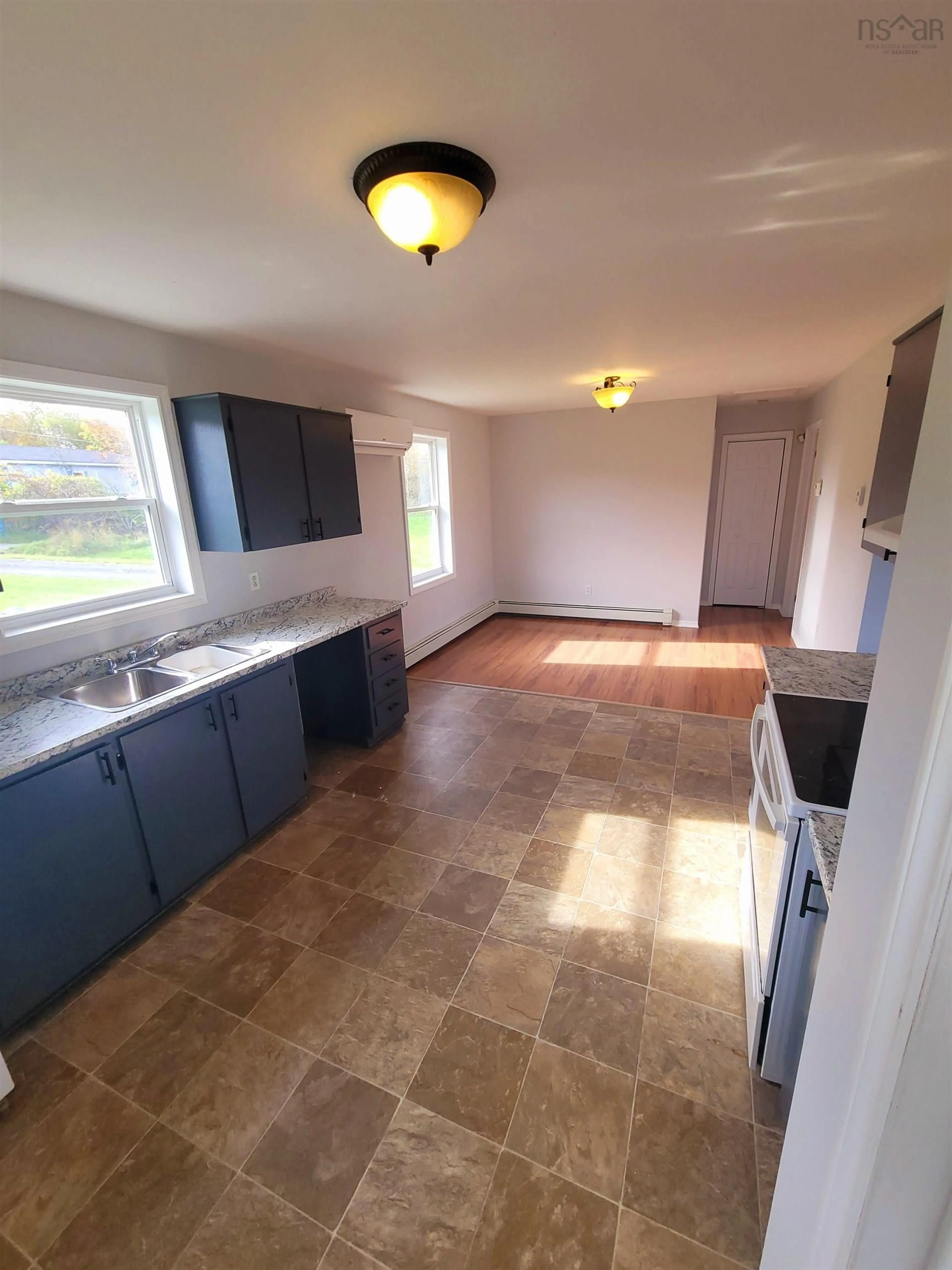 Standard kitchen, ceramic/tile floor for 45 Railroad St, Dominion Nova Scotia B1G 1T2