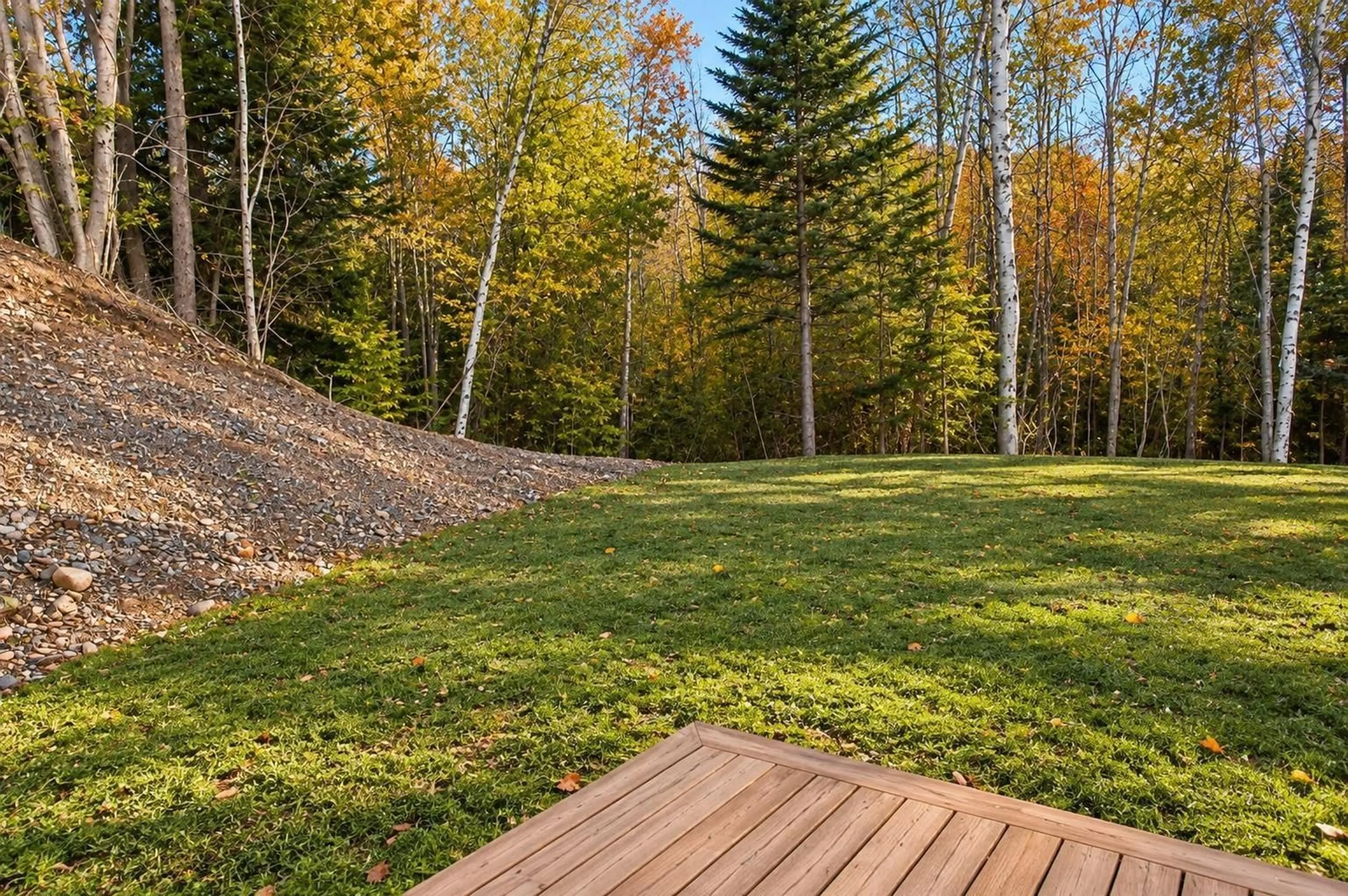 Patio, forest/trees view for 17 Kara Anne, New Minas Nova Scotia B4N 0H6