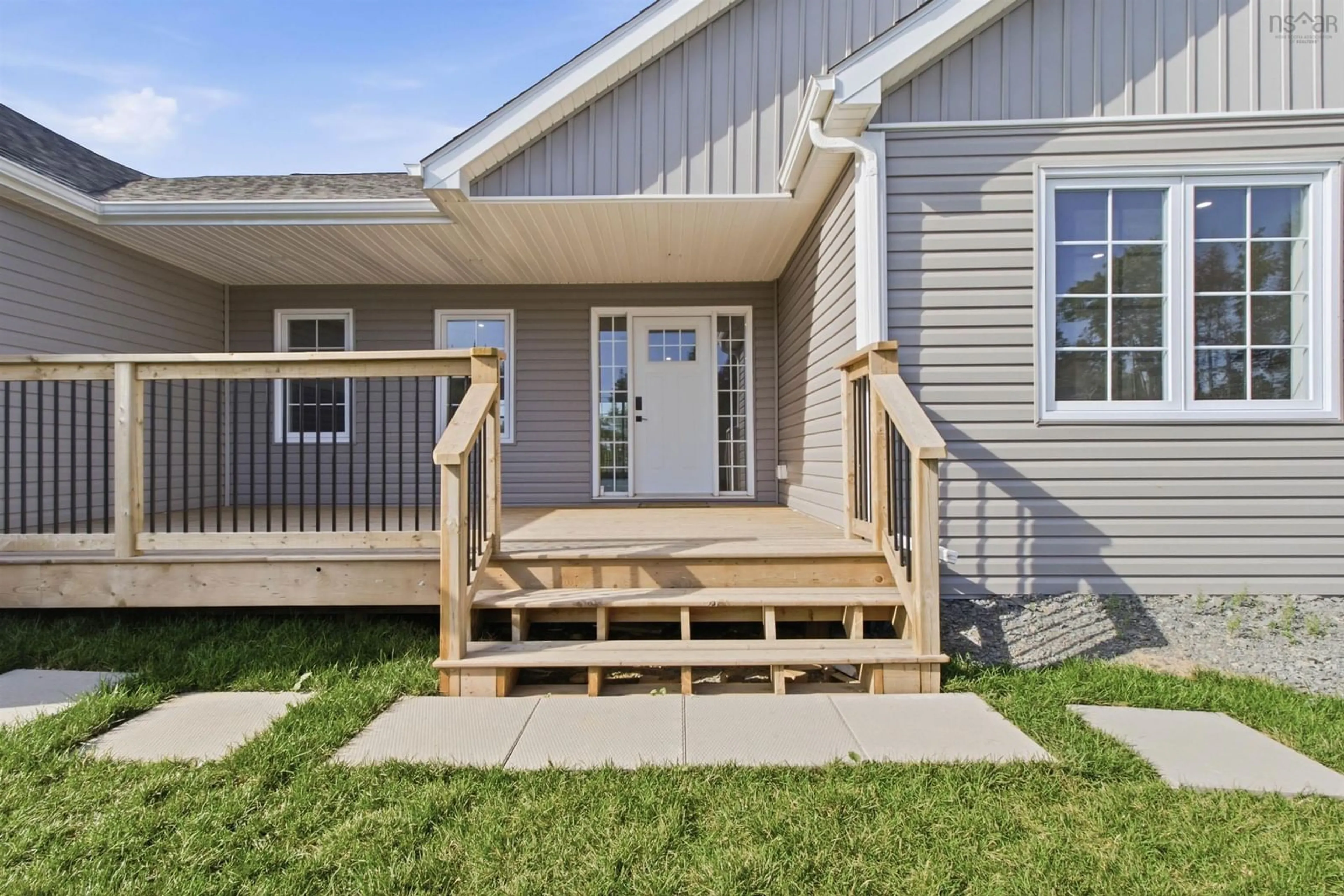 Home with vinyl exterior material, street for 42 Bretton Woods Rd, Mount Uniacke Nova Scotia B0N 1Z0