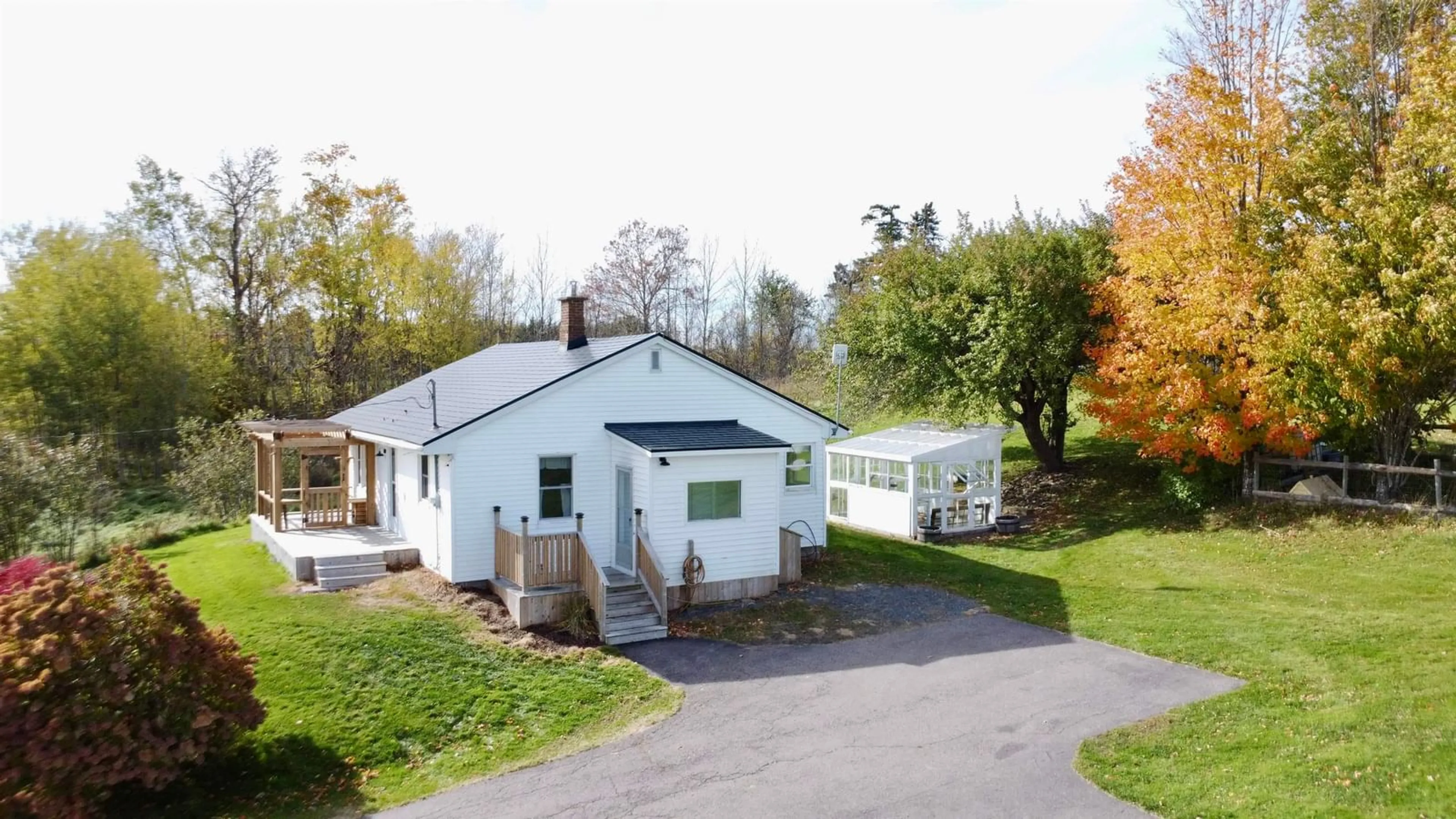 A pic from outside/outdoor area/front of a property/back of a property/a pic from drone, street for Tanner Hill Road #299, Limerock Nova Scotia B0K 1A0