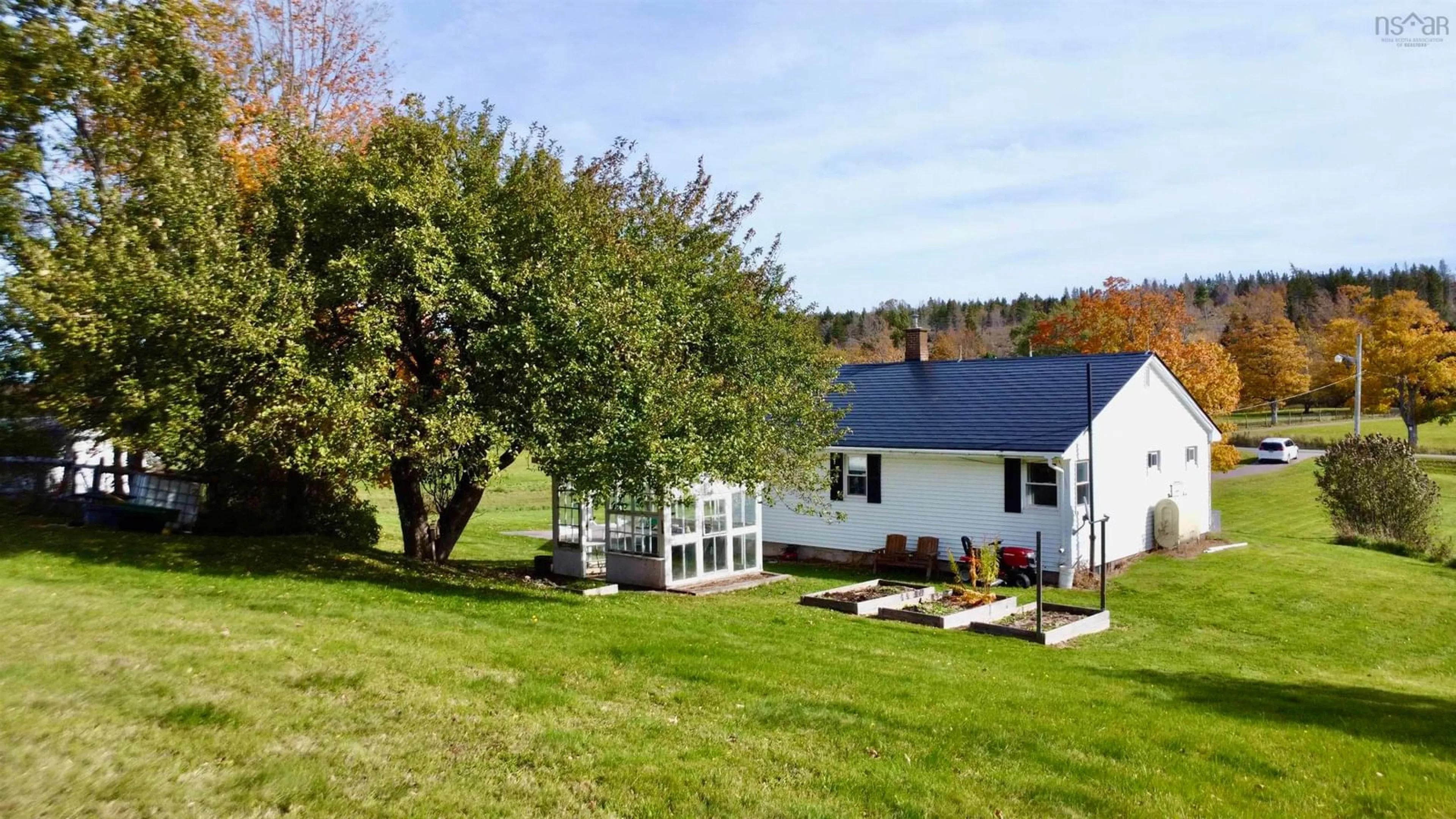 A pic from outside/outdoor area/front of a property/back of a property/a pic from drone, water/lake/river/ocean view for Tanner Hill Road #299, Limerock Nova Scotia B0K 1A0