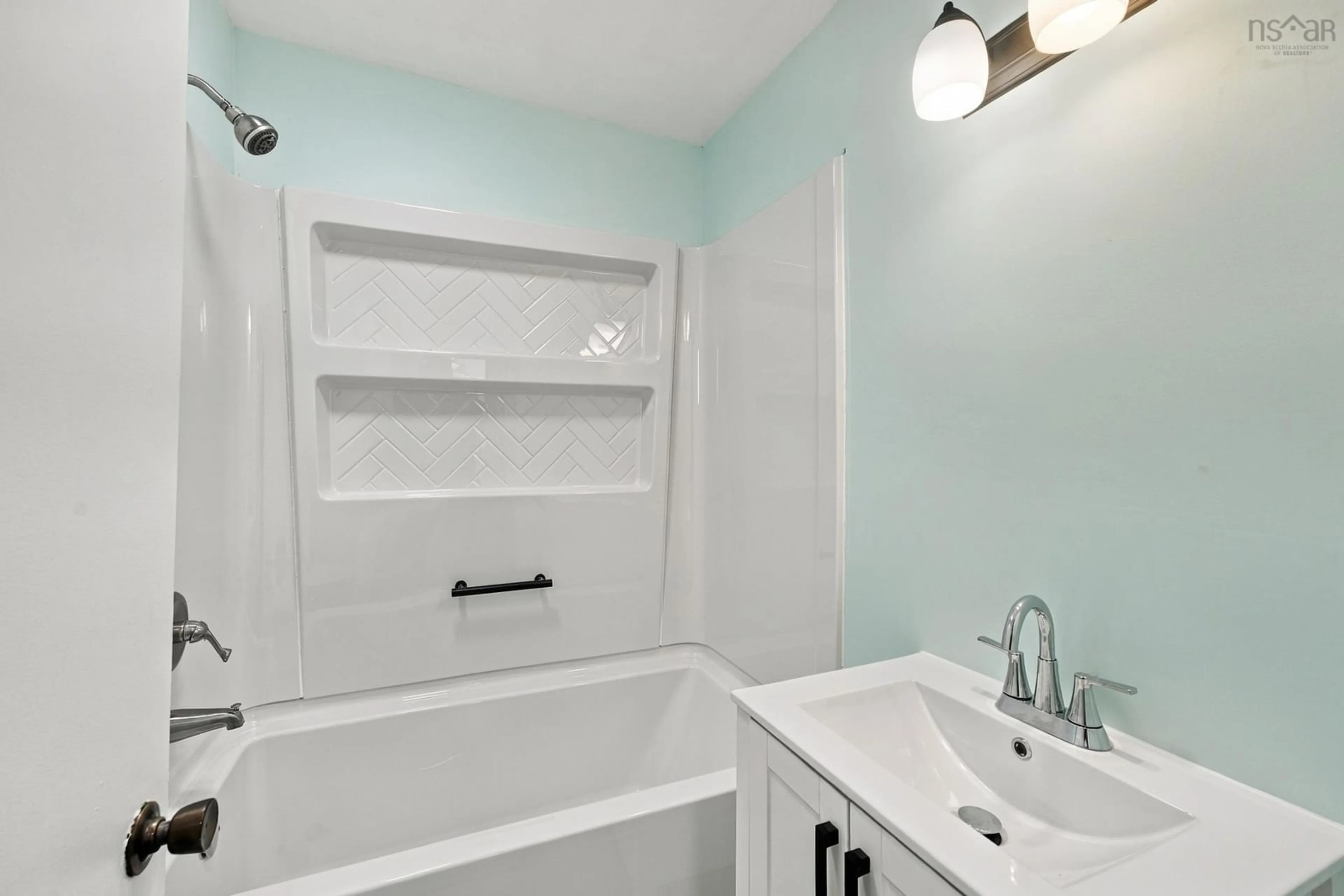 Standard bathroom, ceramic/tile floor for 8419 Highway 1, Meteghan Centre Nova Scotia B0W 2K0