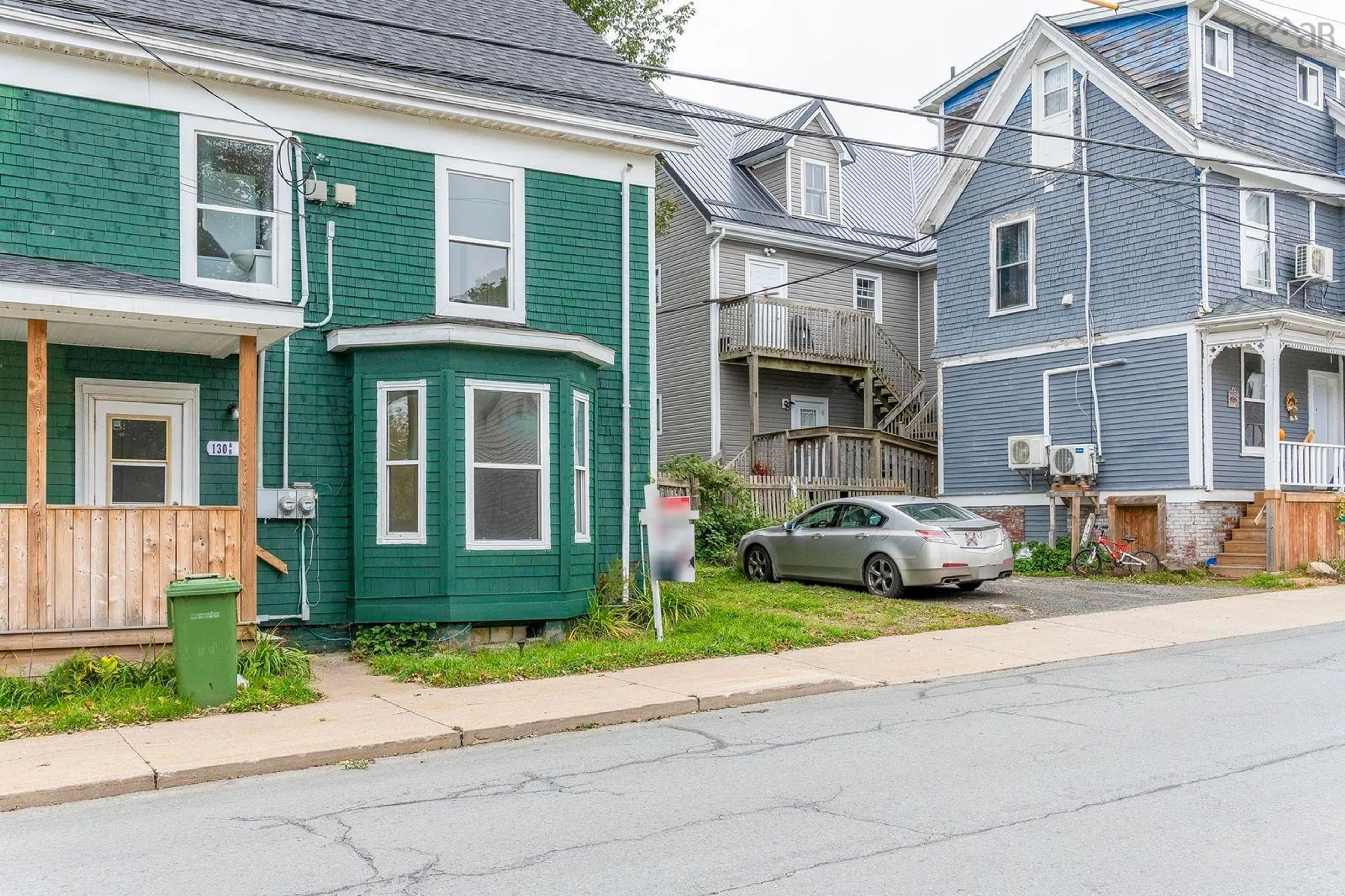 Home with vinyl exterior material, street for 130 Gray St #B, Windsor Nova Scotia B0N 2T0