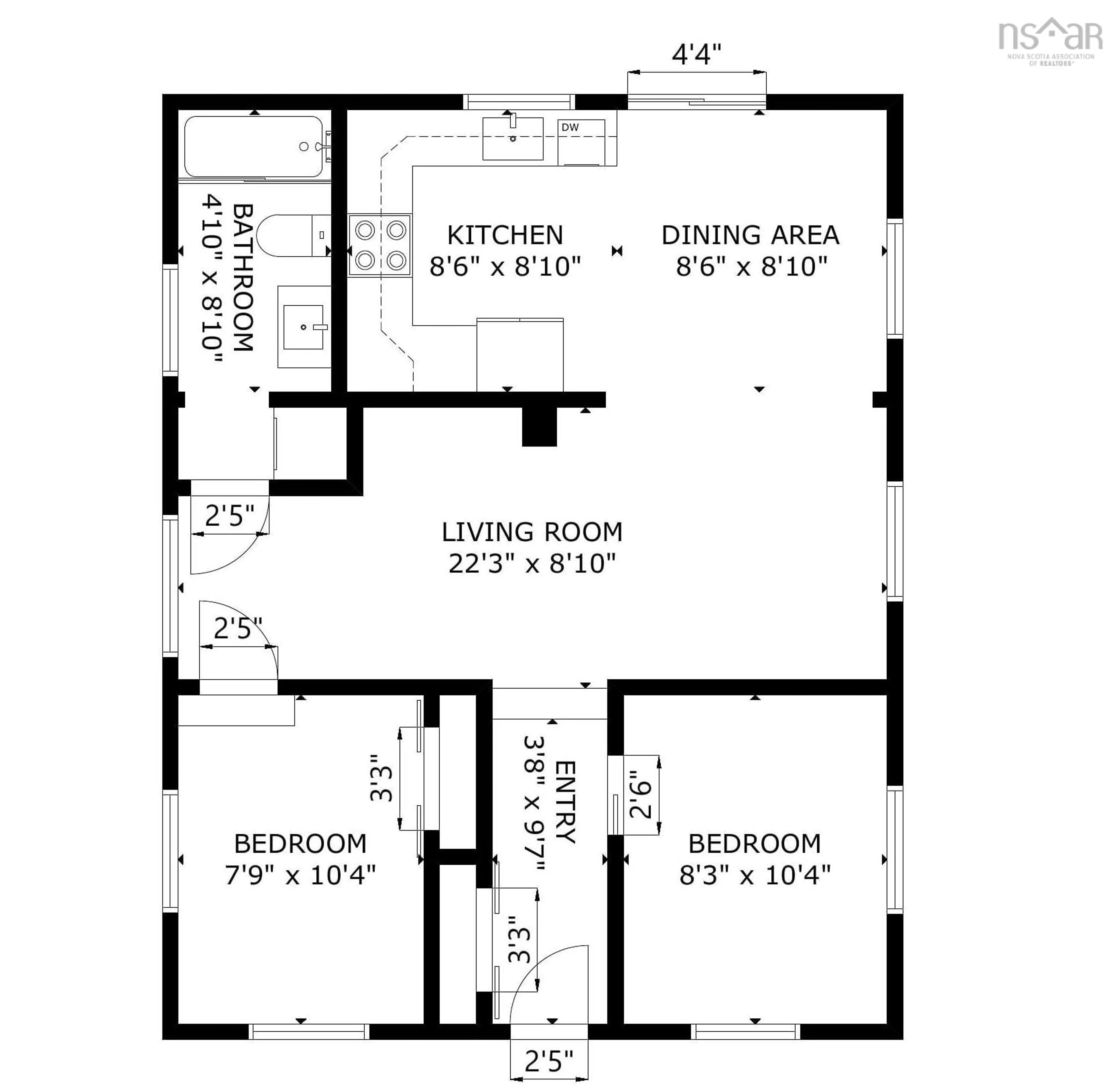 Floor plan for 1736 Ketch Harbour Rd, Sambro Nova Scotia B3V 1L6