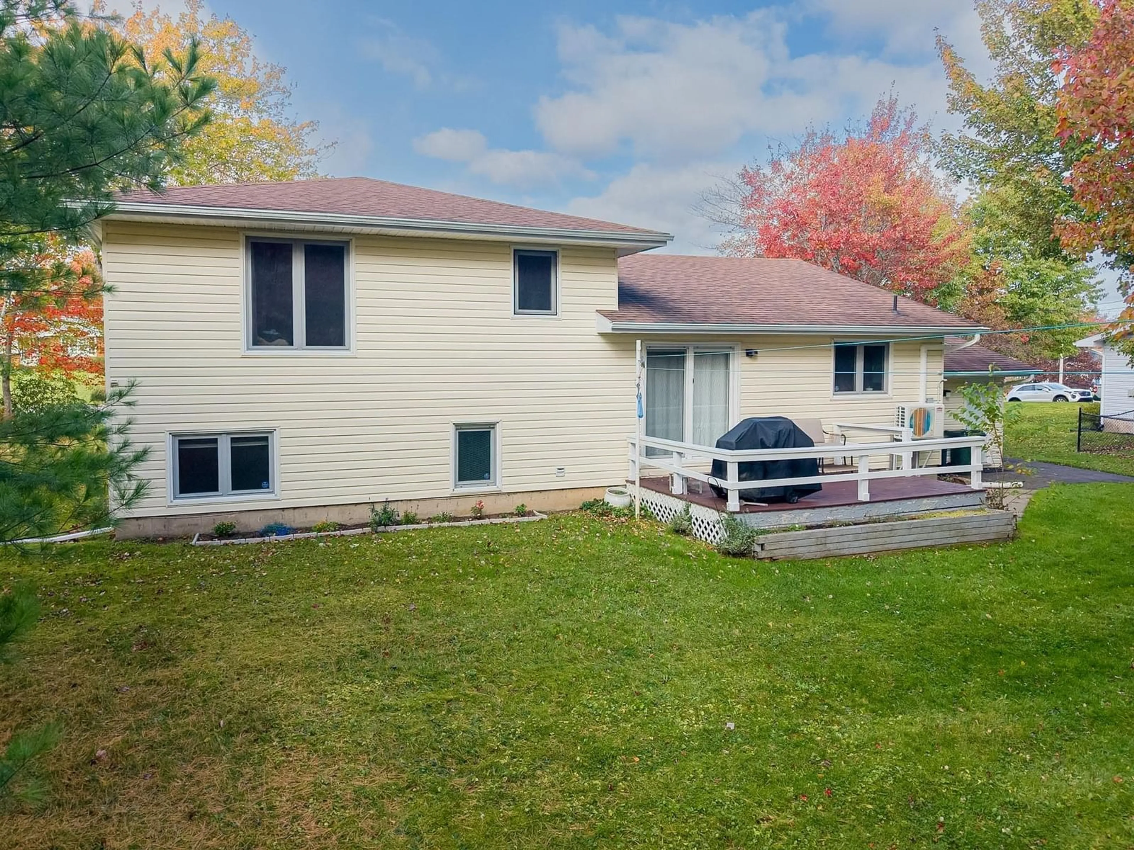A pic from outside/outdoor area/front of a property/back of a property/a pic from drone, unknown for 35 Carmichael Dr, Sydney Nova Scotia B1S 3K4