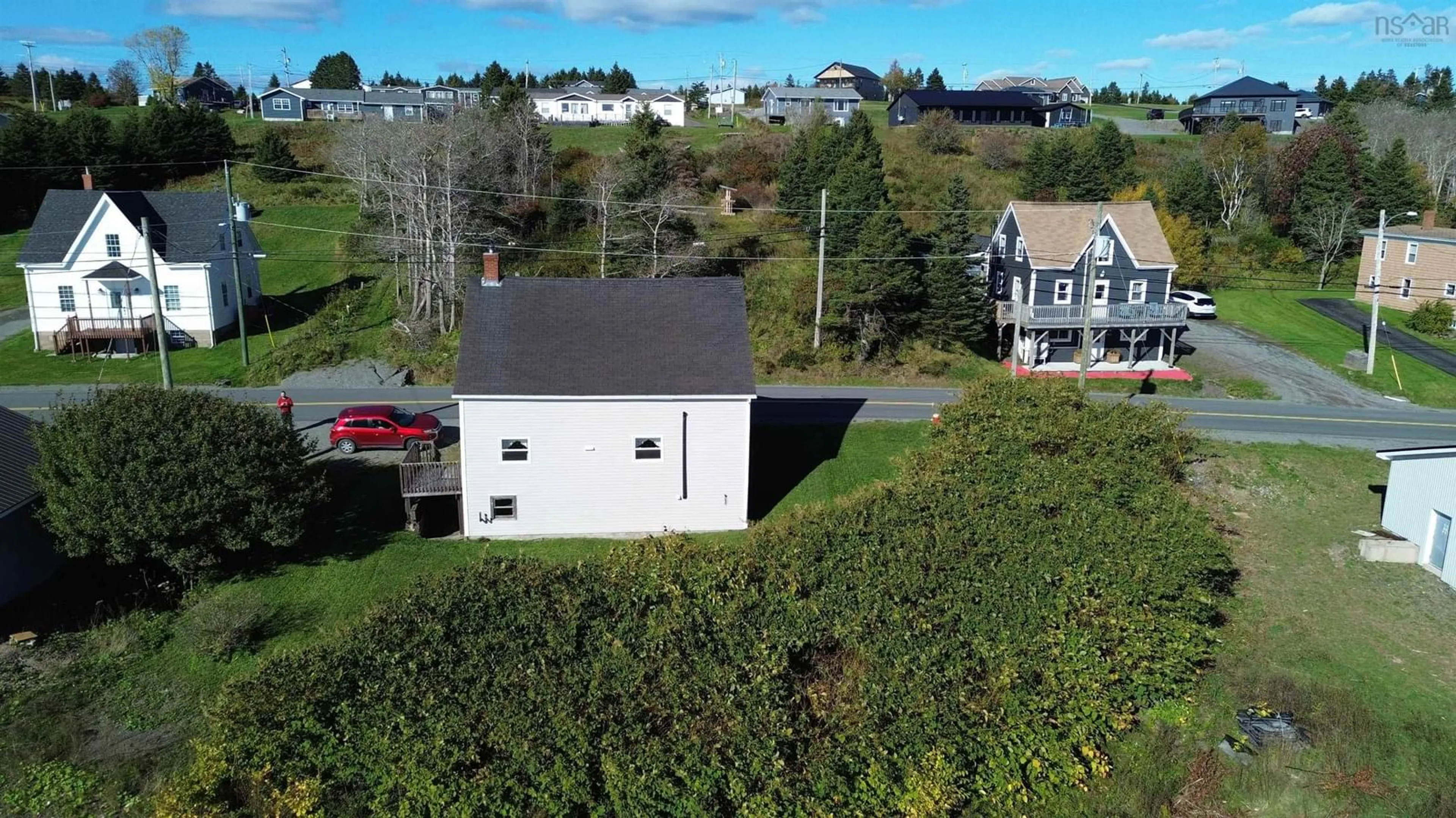A pic from outside/outdoor area/front of a property/back of a property/a pic from drone, unknown for 788 Veterans Memorial Drive, Arichat Nova Scotia B0E 1A0