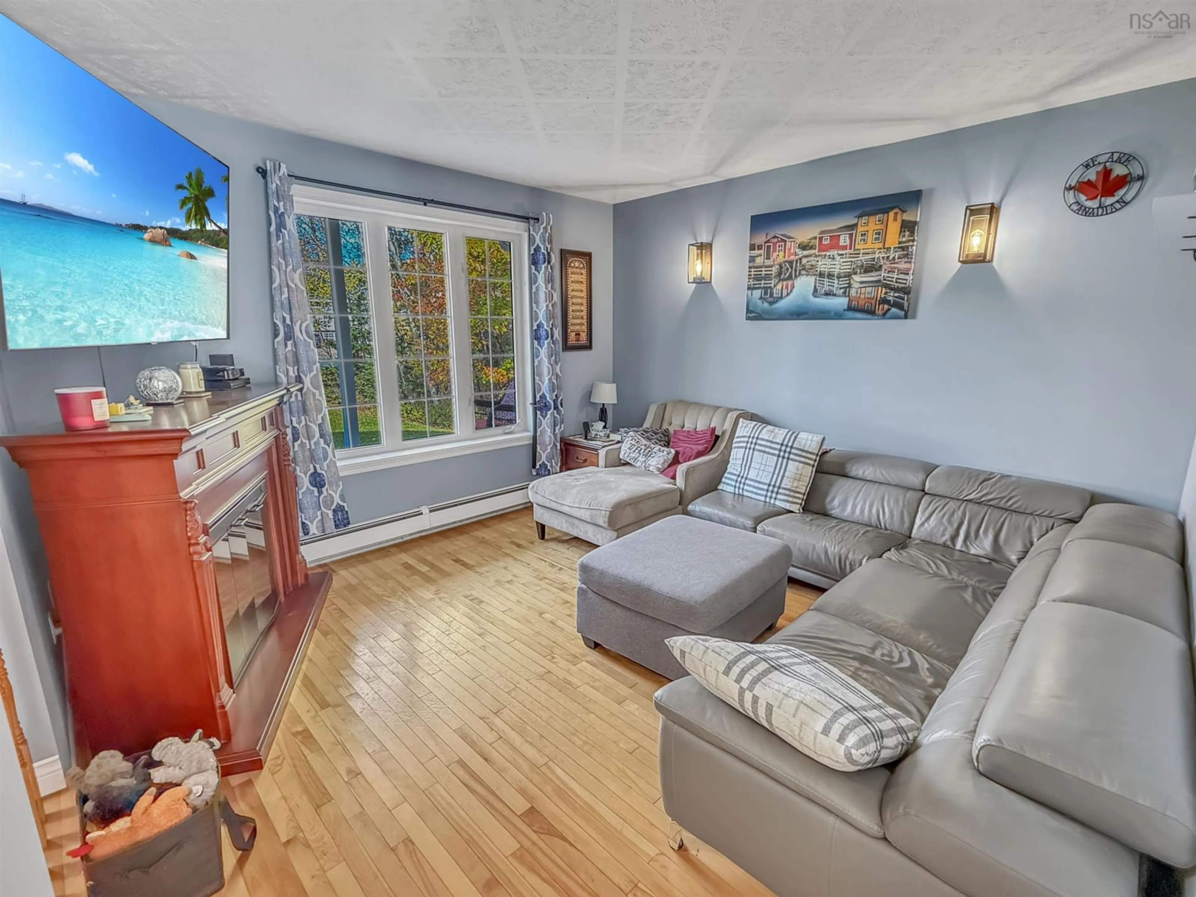 Living room with furniture, unknown for 30 Westview Dr, Mount William Nova Scotia B2H 5H6