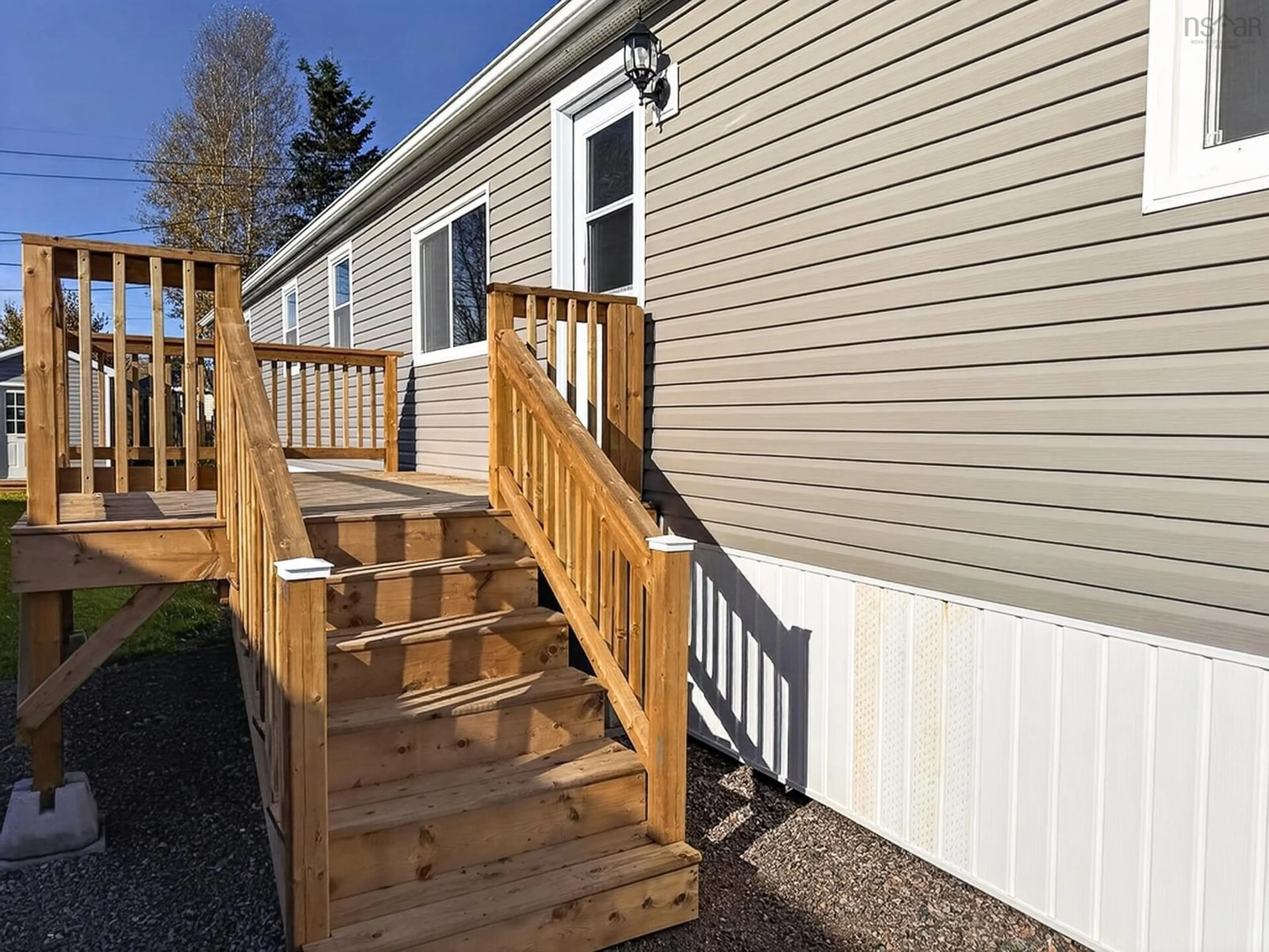 Home with vinyl exterior material, street for 6 Craig Crt, Bible Hill Nova Scotia B2N 6L5
