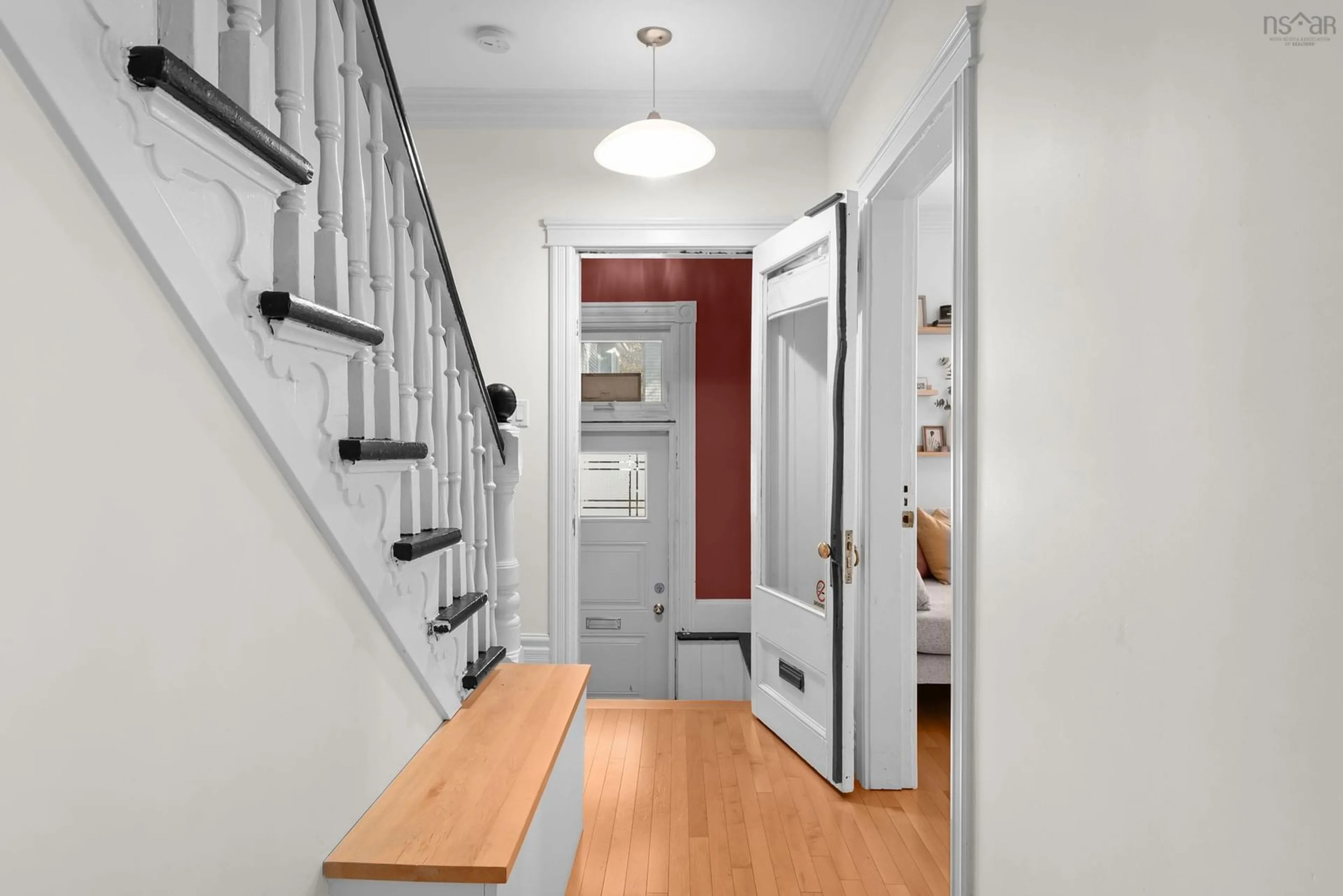 Indoor entryway for 1544 Henry St, Halifax Nova Scotia B3H 3J9