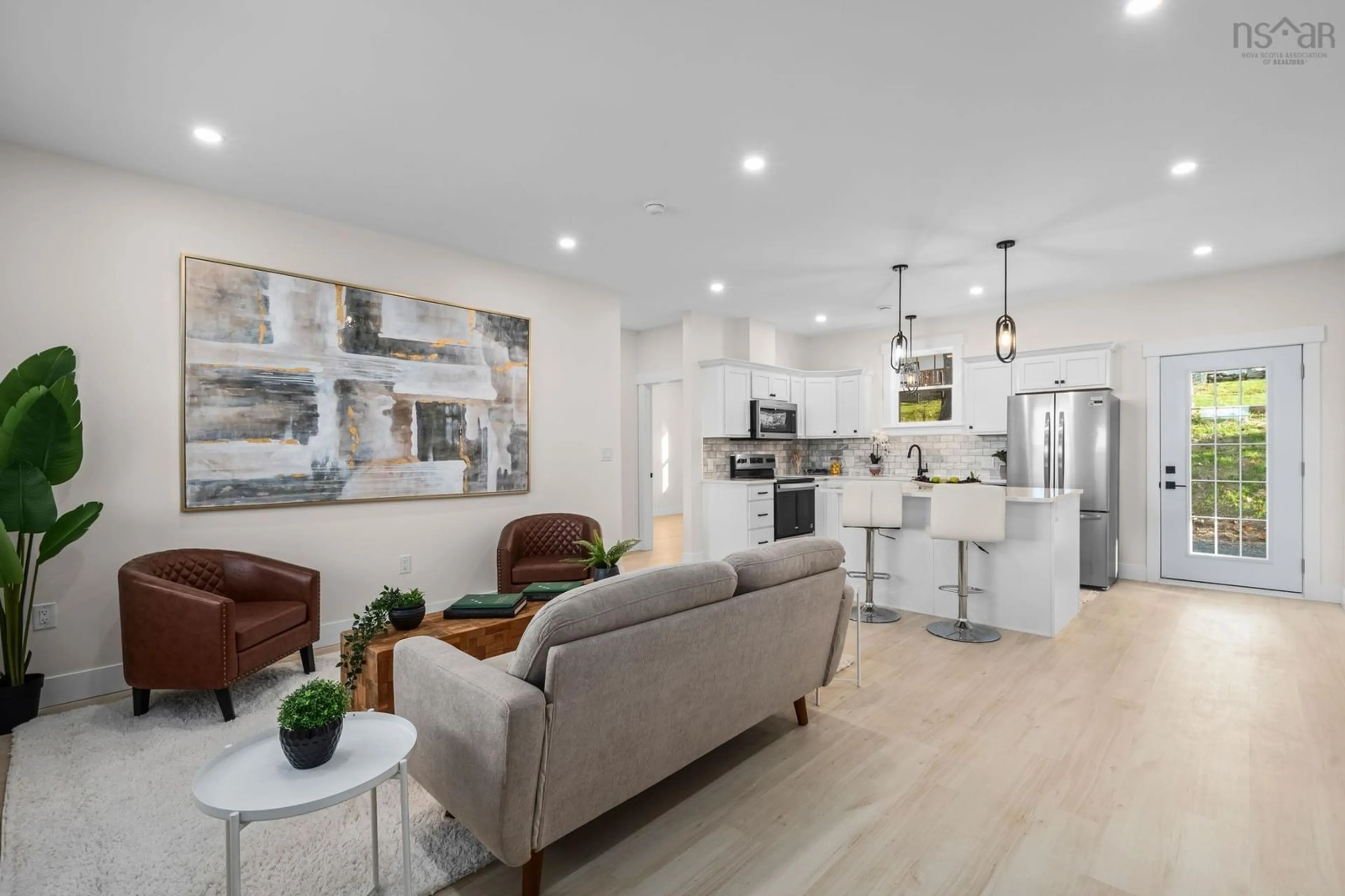 Open concept kitchen, unknown for 28 Davis Rd, St. Croix Nova Scotia B0N 2T0