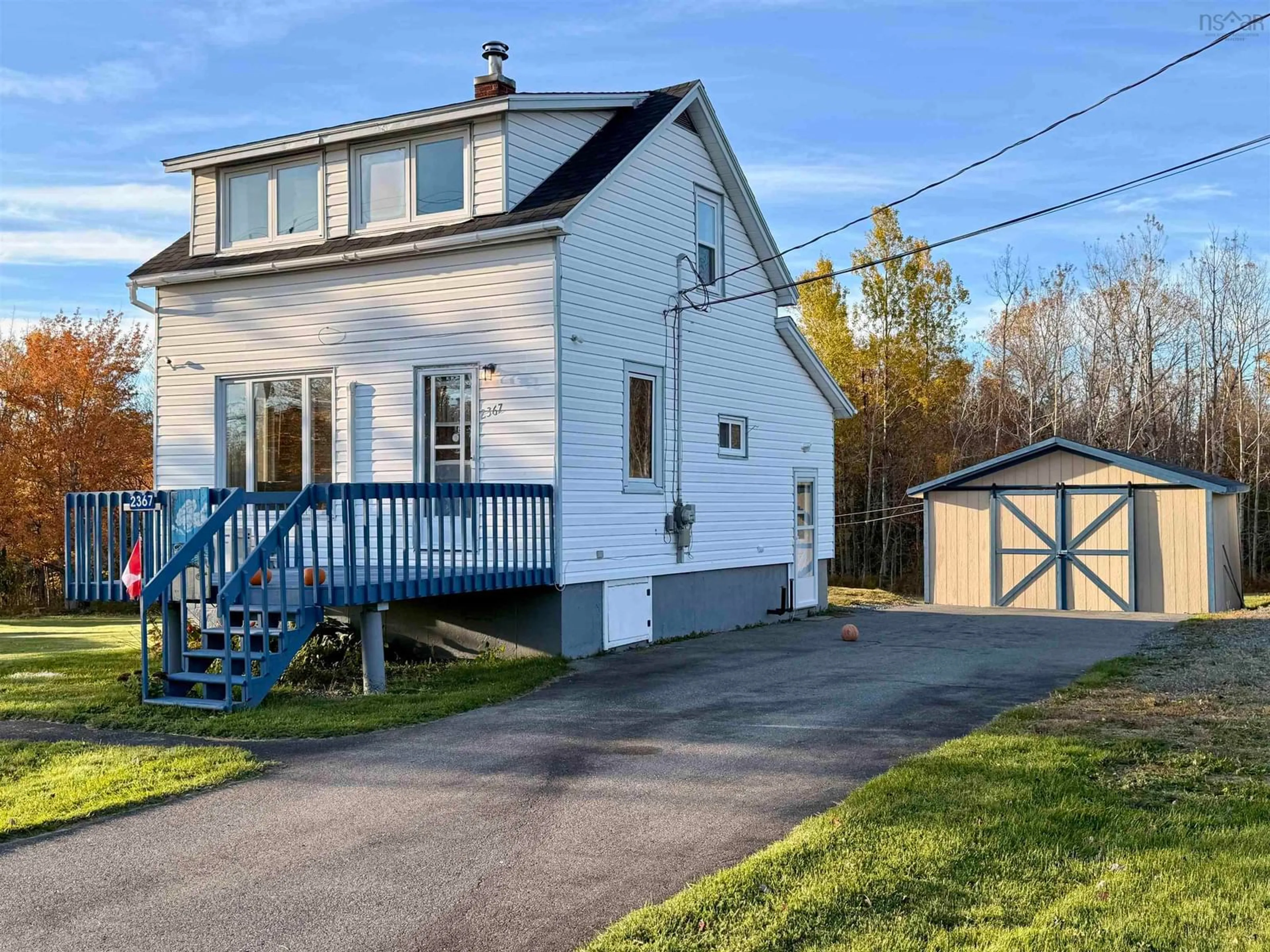 Home with vinyl exterior material, street for 2367 Athol Rd, Athol Road Nova Scotia B0M 1X0